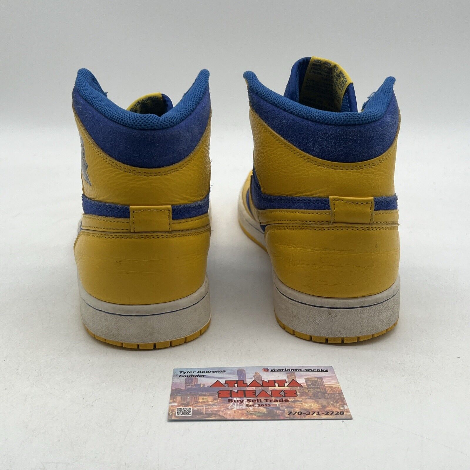 Size 10 - Air Jordan 1 Retro OG High Laney (555088-707)