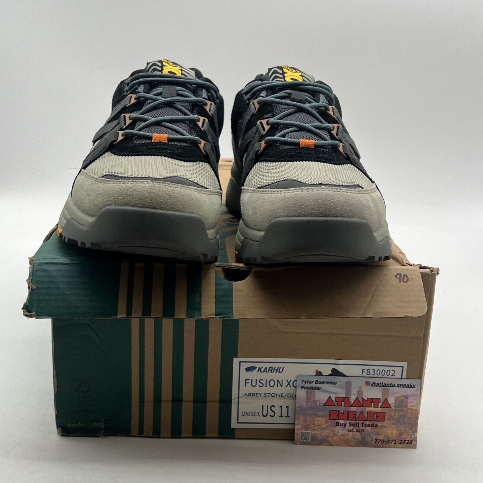 Size 11 - KARHU FUSION XC ABBEY STONE / GUNMETAL (F830002)