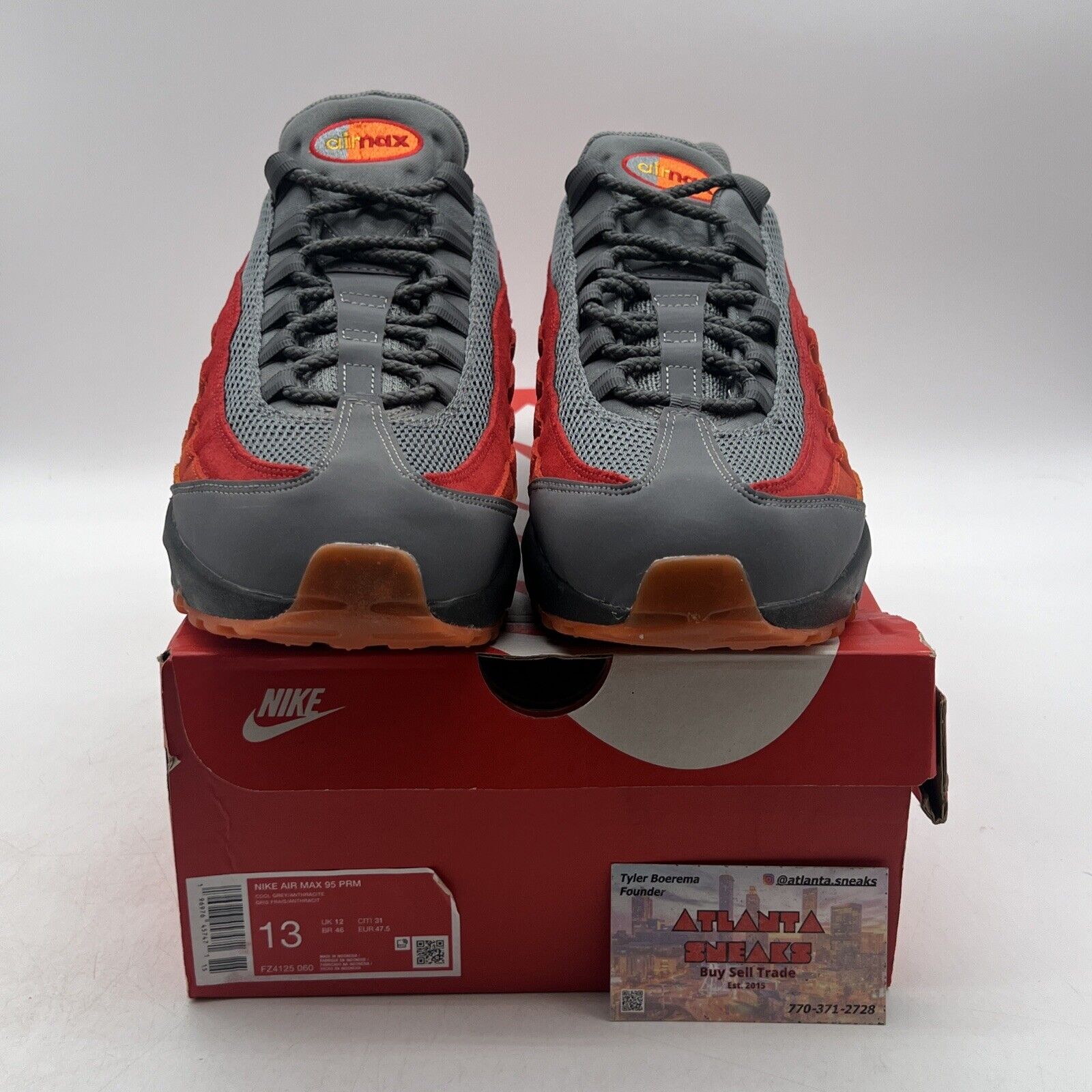 Size 13 - Nike Air Max 95 Premium Atlanta (FZ4125-060)