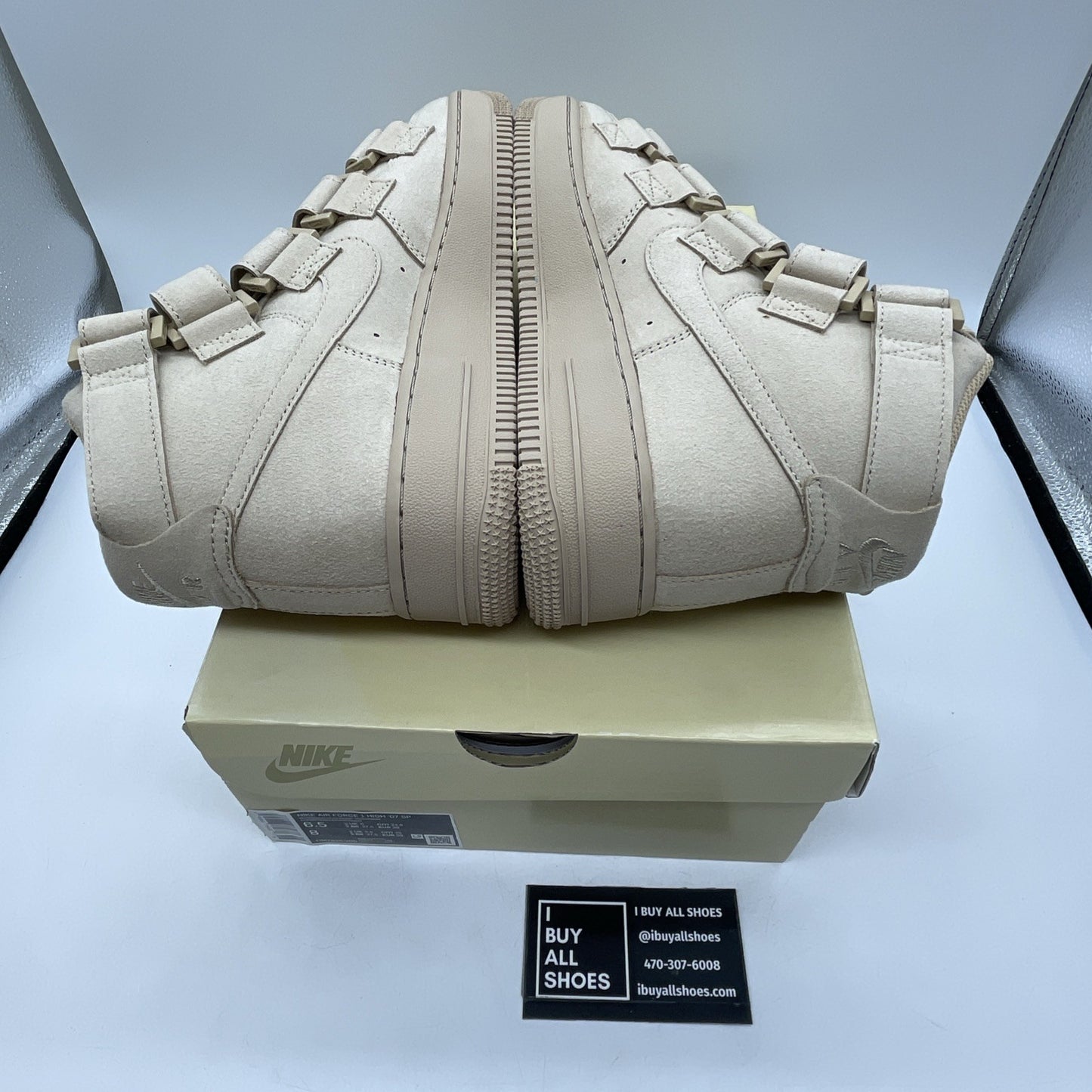 Size 6.5 - Nike Billie Eilish x Air Force 1 '07 SP High Mushroom (DM7926-200)