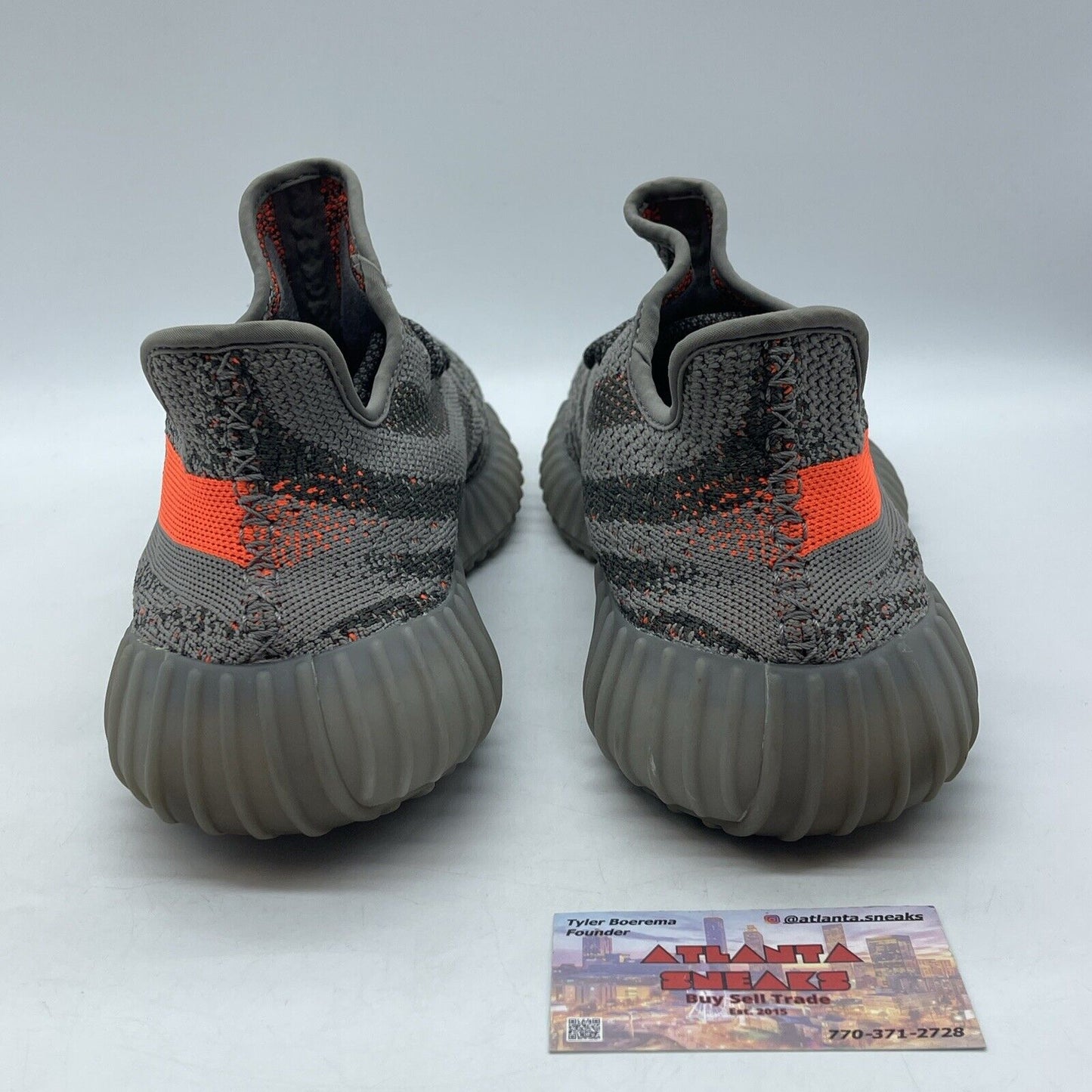 Size 11.5 - adidas Yeezy Boost 350 V2 Low Beluga Reflective Gray Orange (GW1229)