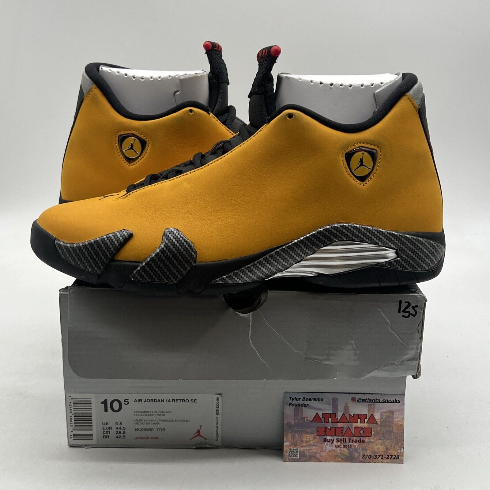 Size 10.5 - Air Jordan 14 Retro Reverse Ferrari (BQ3685-706)