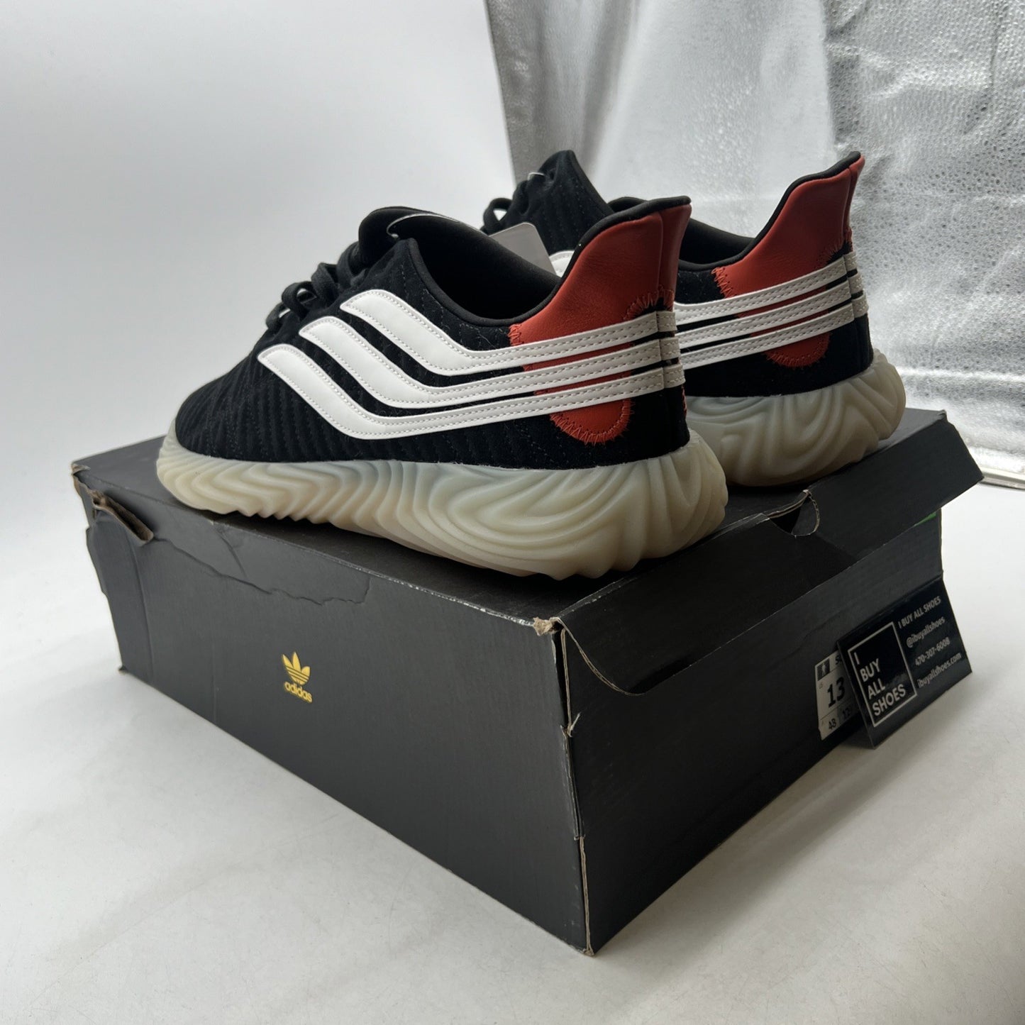 Size 13 - Adidas Sobakov Carbon (BD7563)