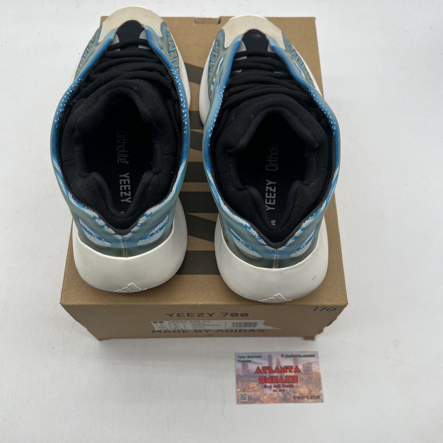 Size 9 - adidas Yeezy 700 V3 Arzareth Black Cream (G54850)