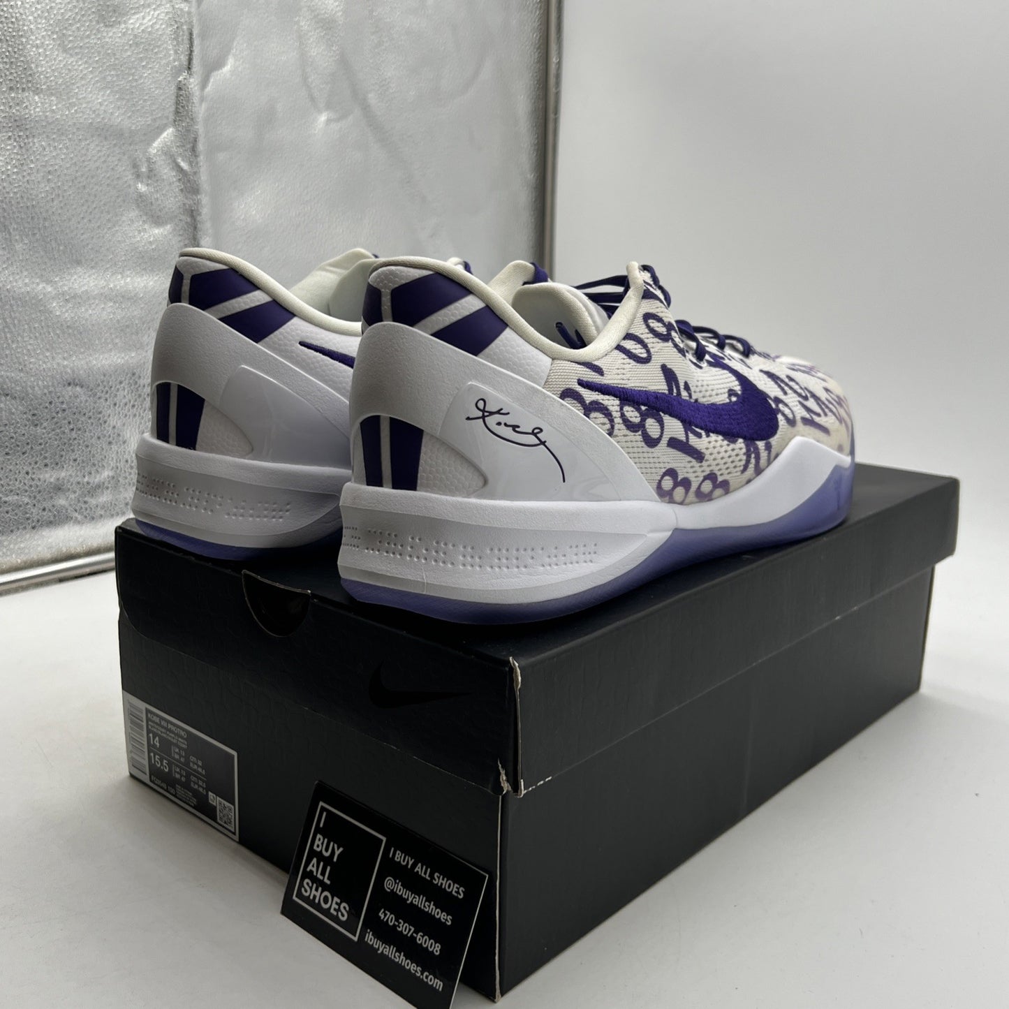 Size 14 - Nike Kobe 8 Protro Court Purple (FQ3549-100)