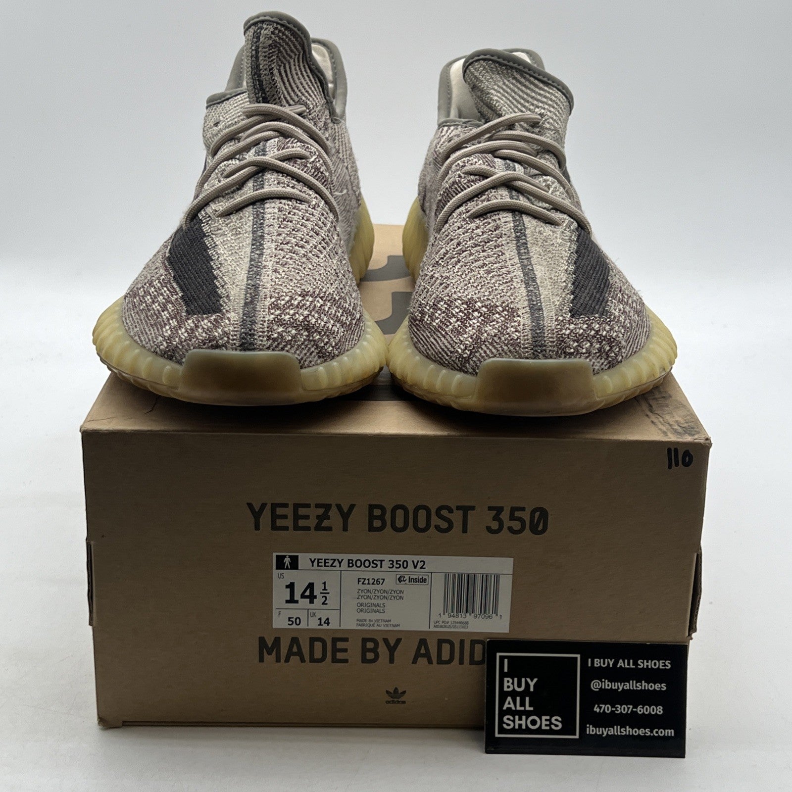 Size 14.5 - adidas Yeezy Boost 350 V2 Low Zyon (FZ1267)