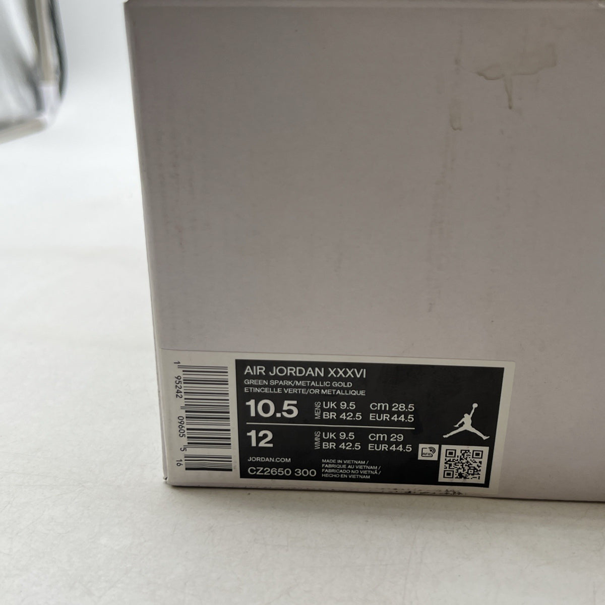 Size 10.5 - Air Jordan 36 Celtics (CZ2650-300)