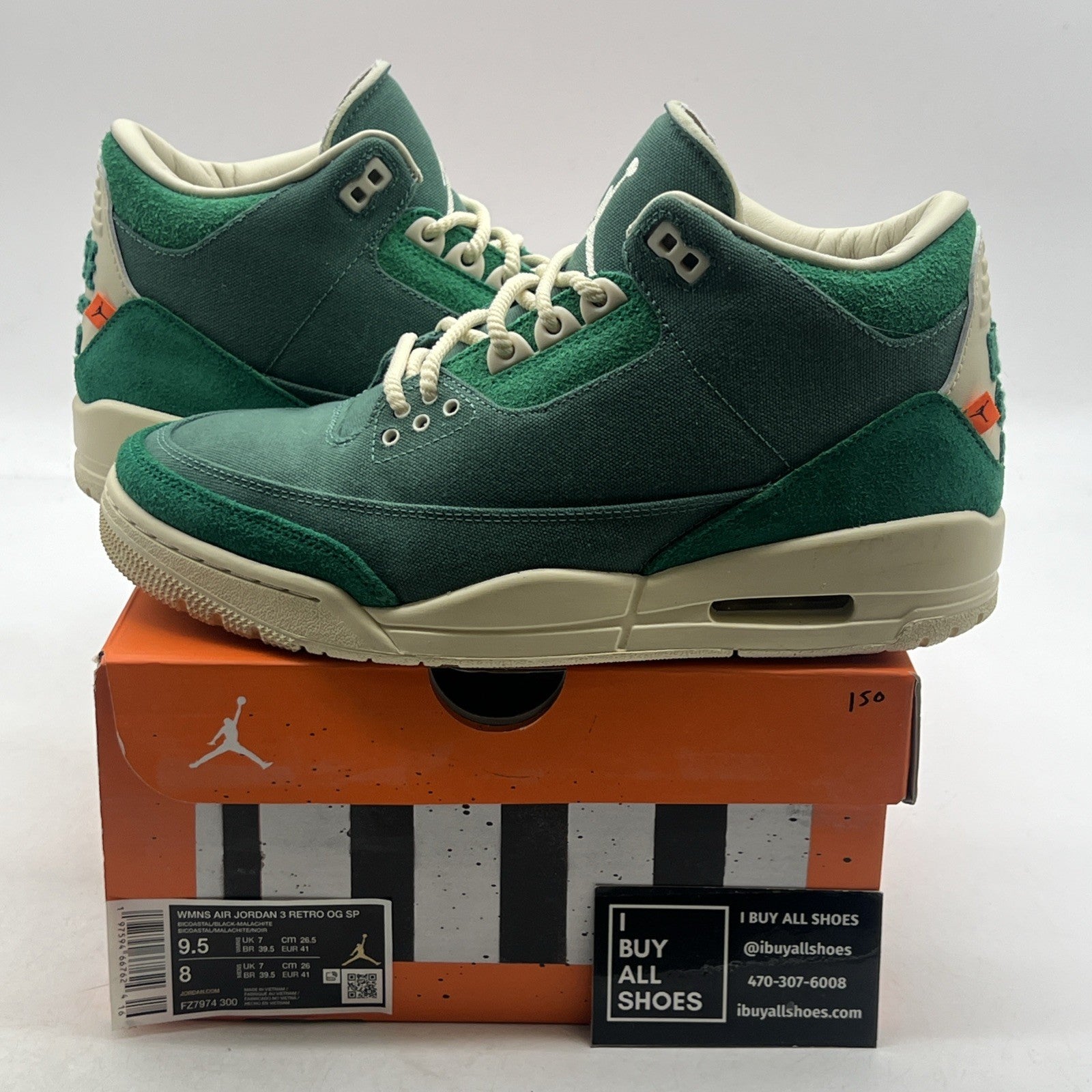 Size 9.5 - Nina Chanel Abney x Air Jordan 3 Retro SP Bicoastal W (FZ7974-300)