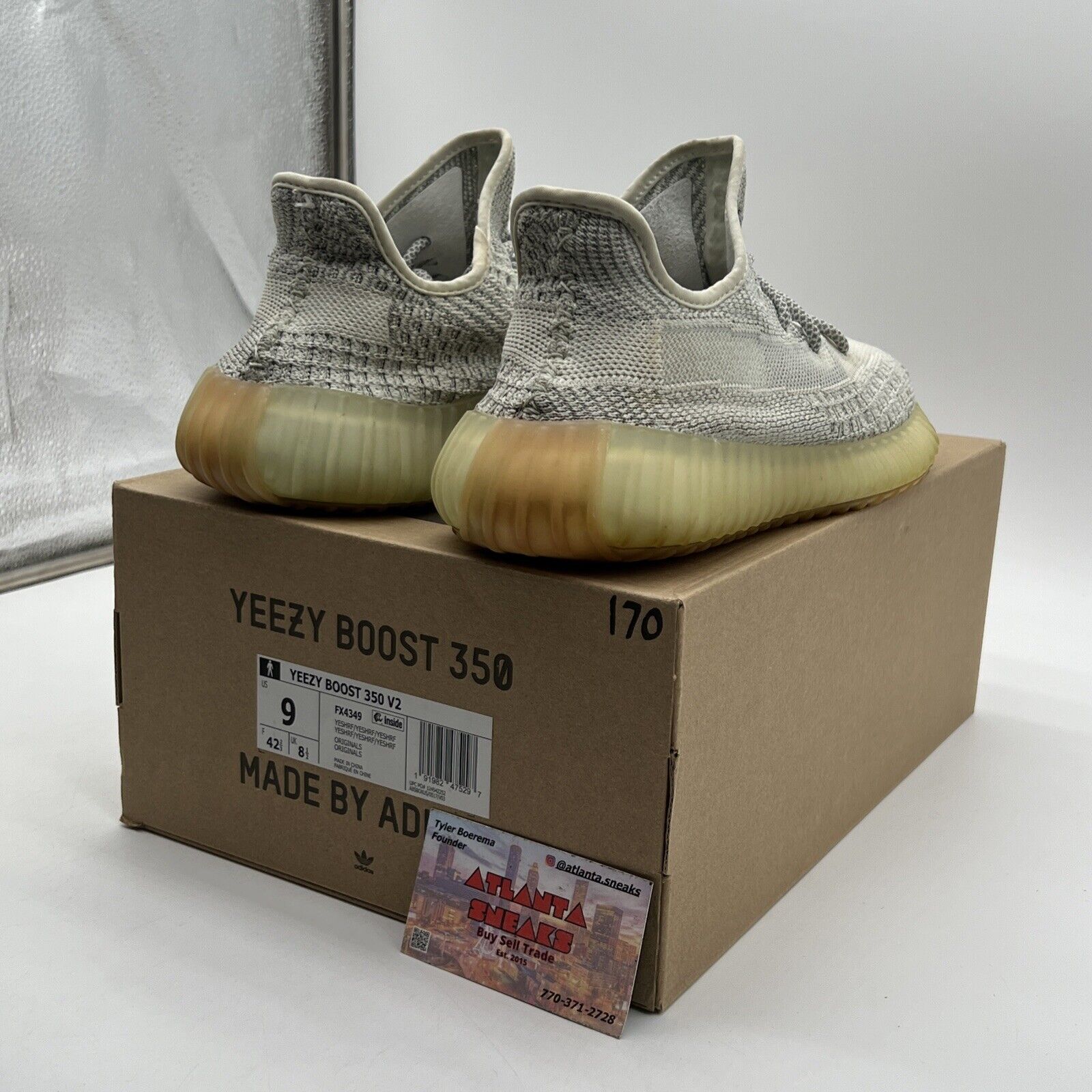 Size 9 - adidas Yeezy Boost 350 V2 Yeshaya Reflective (FX4349)