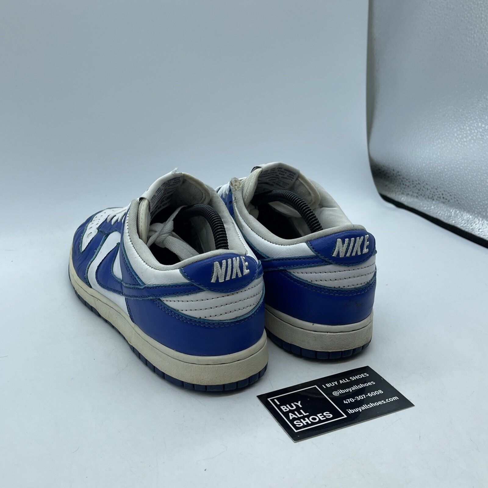 Size 8.5 - Nike Dunk Low Retro SP Kentucky 2020 Blue White Leather (CU1726-100)