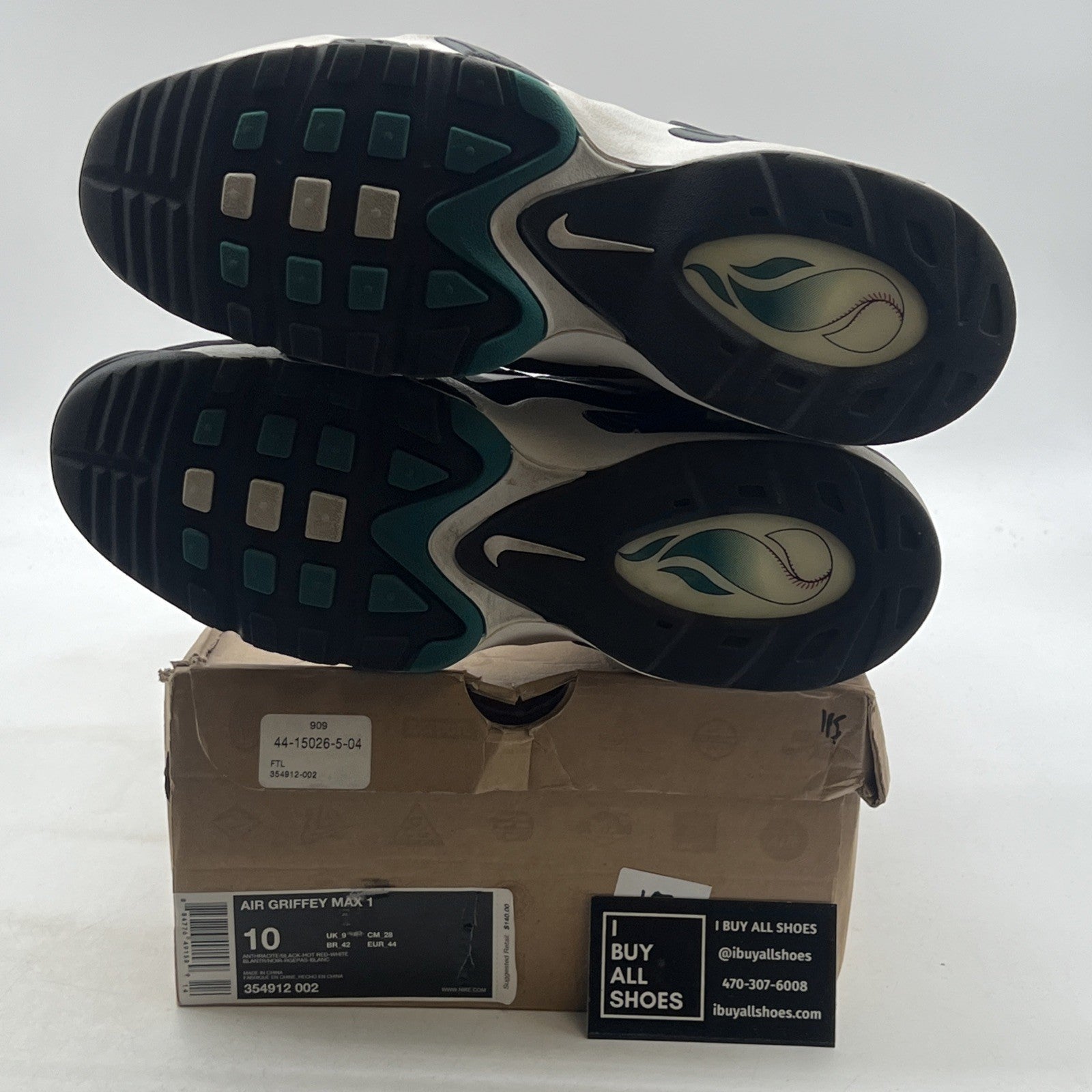 Size 10 - Nike Air Griffey Max 1 Anthracite (354912-002)