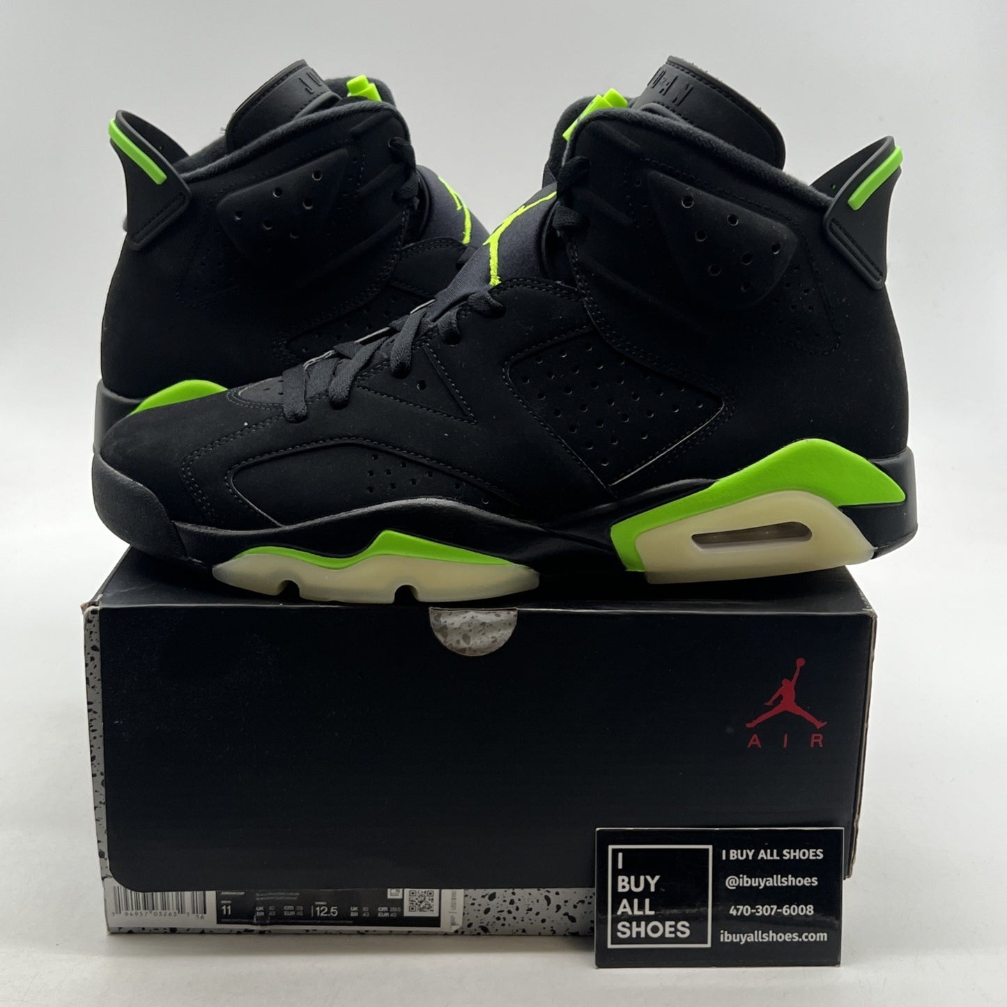 Size 11 - Air Jordan 6 Retro Electric Green 2021 (CT8529-003)