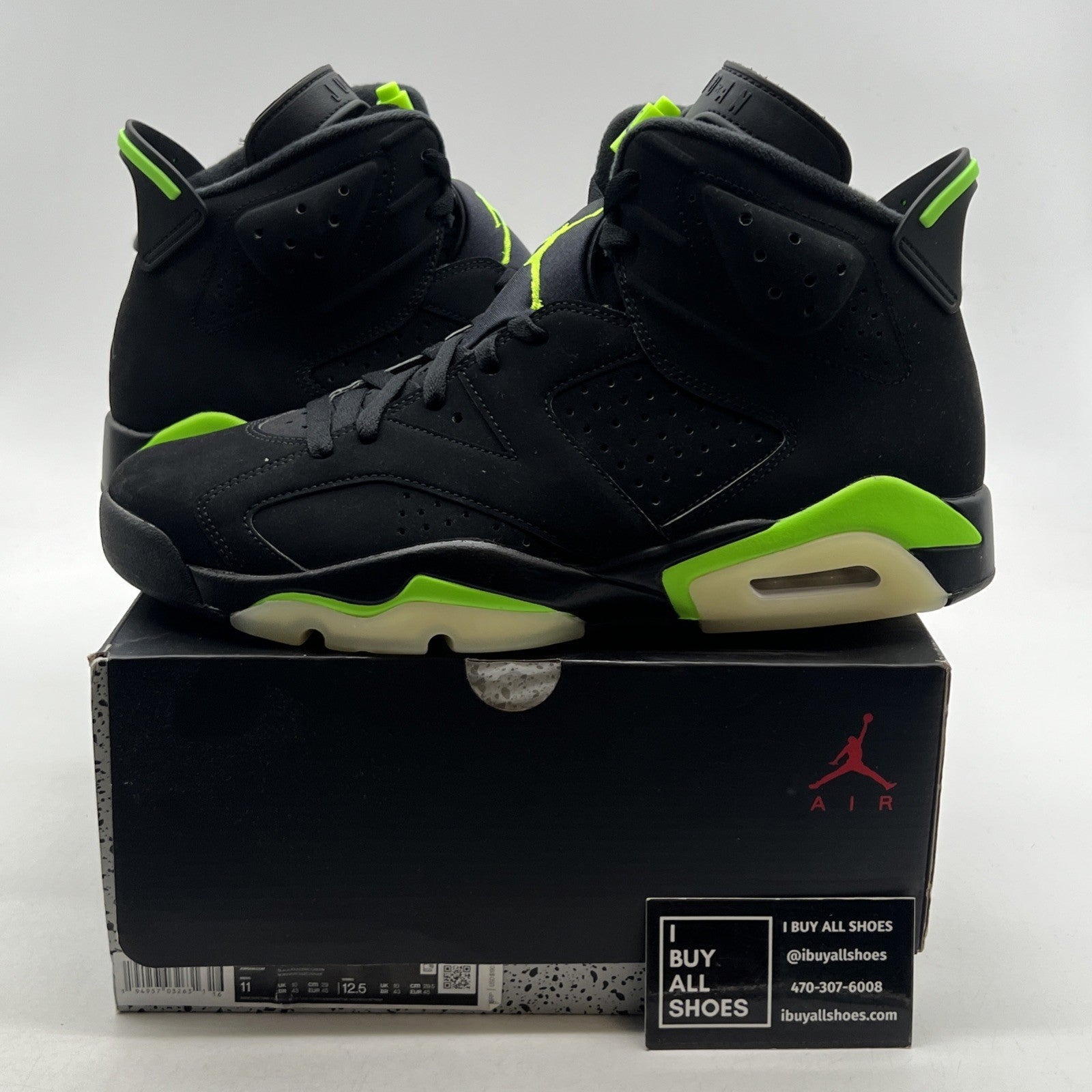 Size 11 - Air Jordan 6 Retro Electric Green 2021 (CT8529-003)