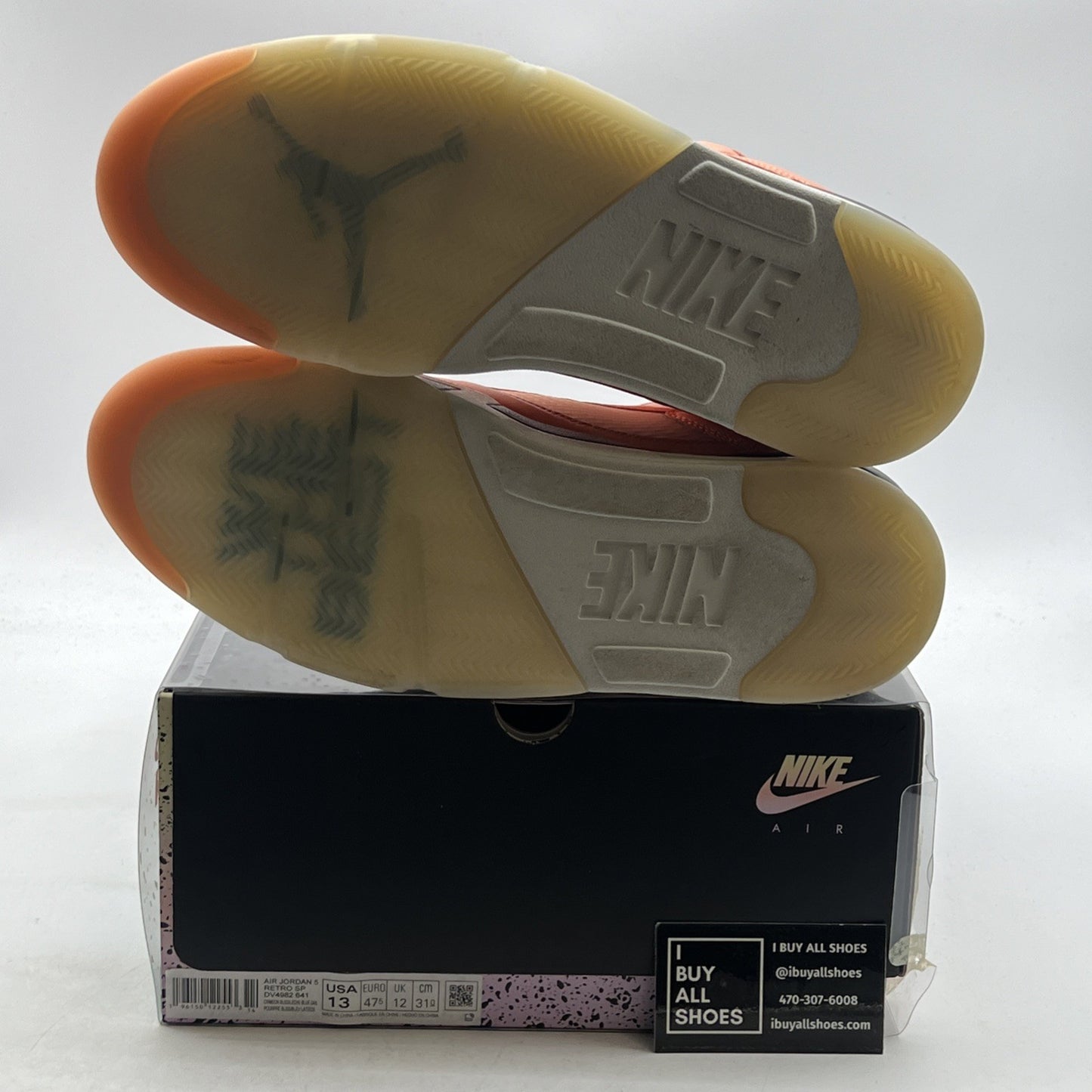 Size 13 - Jordan 5 Retro x DJ Khaled Mid We The Best - Crimson Bliss DV4982-641