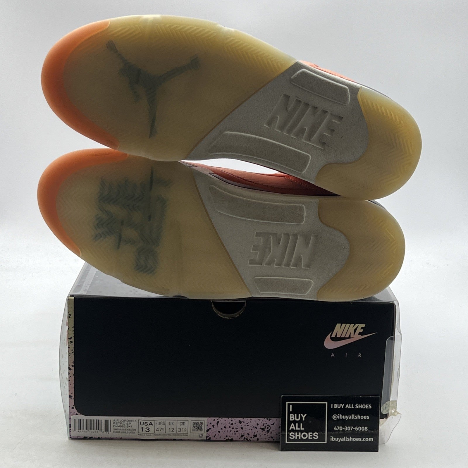 Size 13 - Jordan 5 Retro x DJ Khaled Mid We The Best - Crimson Bliss DV4982-641
