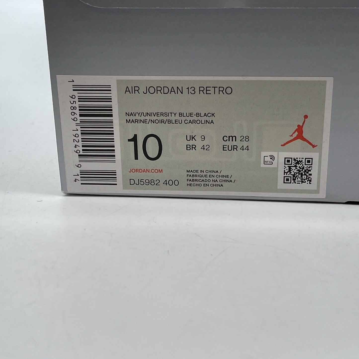 Size 10 - Jordan 13 Navy 2022 Blue Black Suede (DJ5982-400)