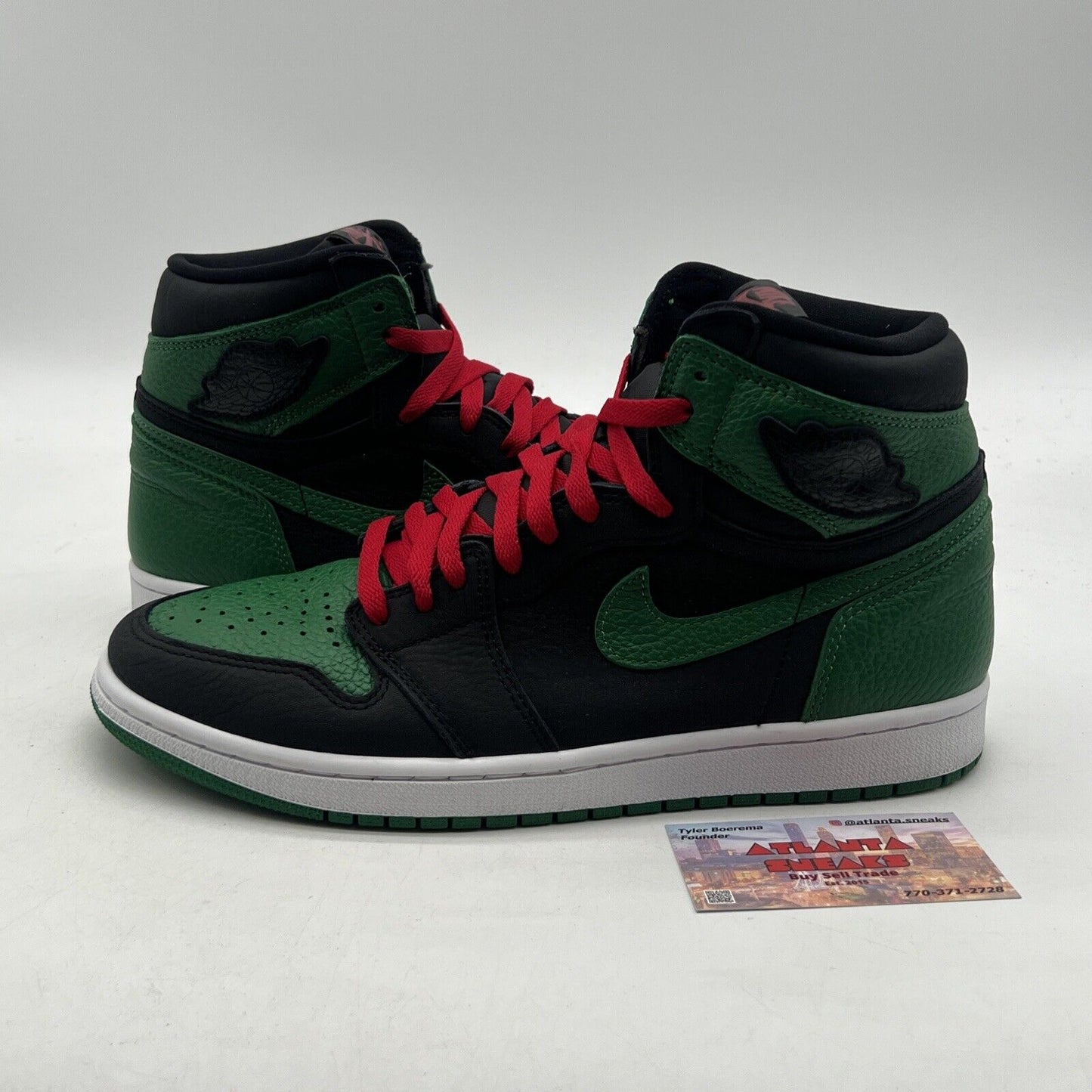 Size 10 - Jordan 1 Retro OG High Pine Green 2.0 (555088-030)