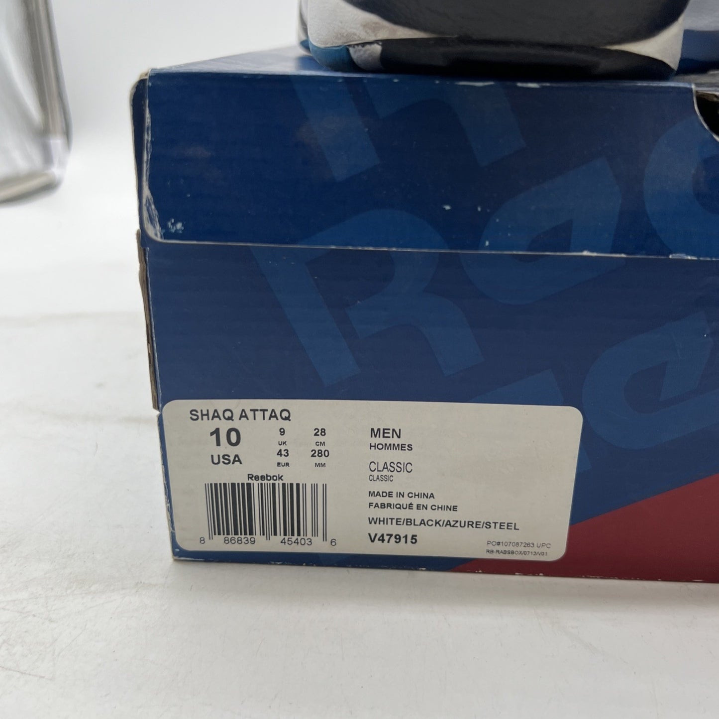 Size 10 - Reebok Shaq Attaq 2013 Orlando Magic (V47915)