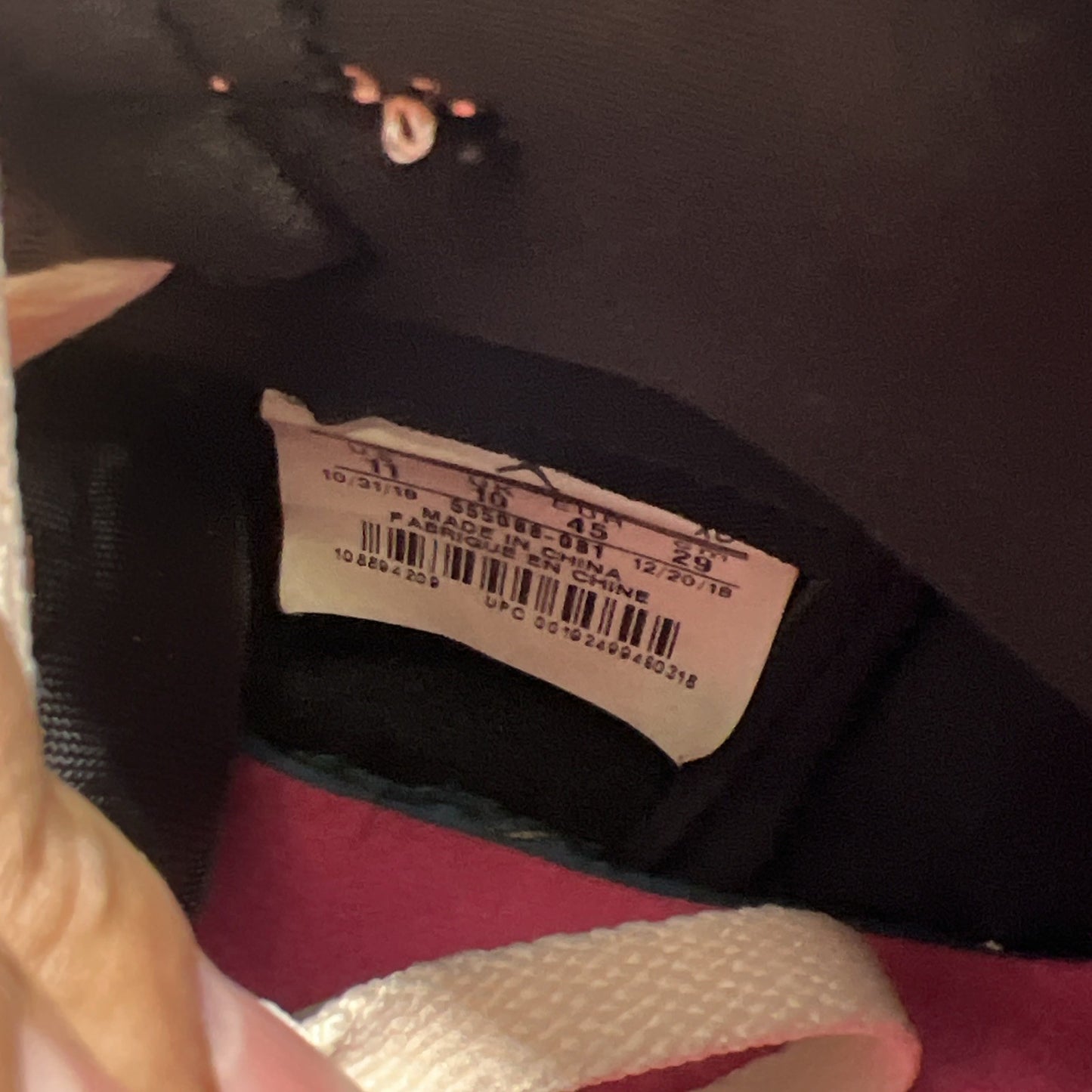 Size 11 - Air Jordan 1 Retro OG High Crimson Tint (555088-081)