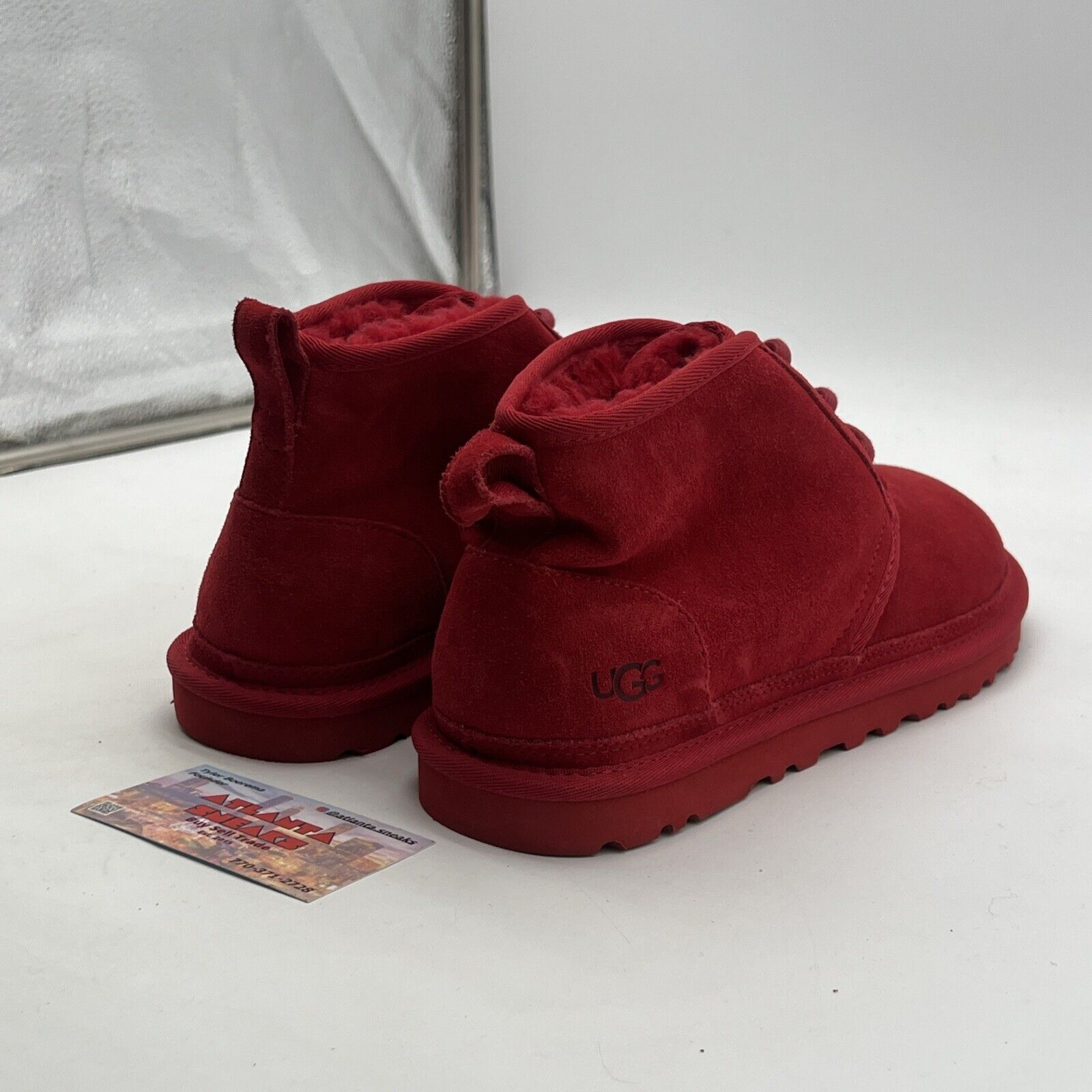 Size 9 - Women’s UGG® Neumel Chukka Boot Samba Red