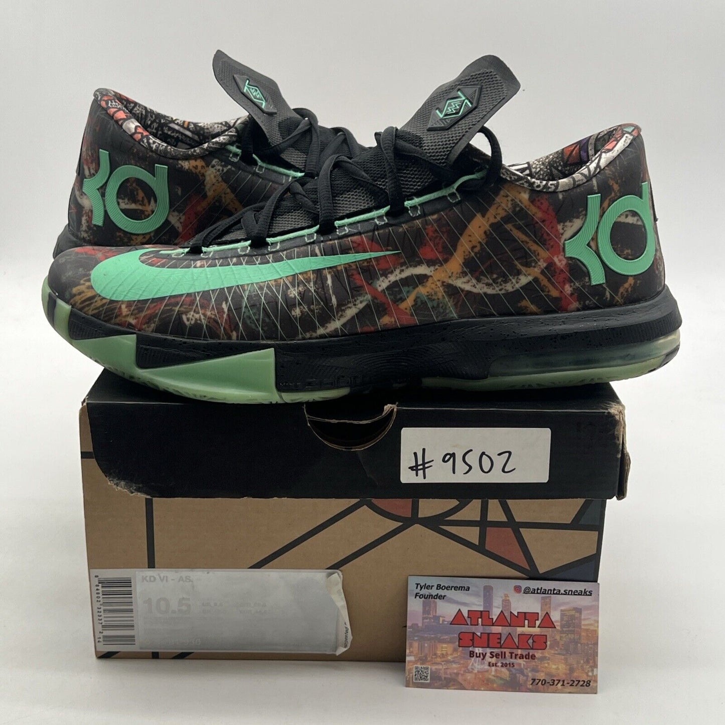 Size 10.5 - Nike KD 6 All Star - Illusion (647781-930)