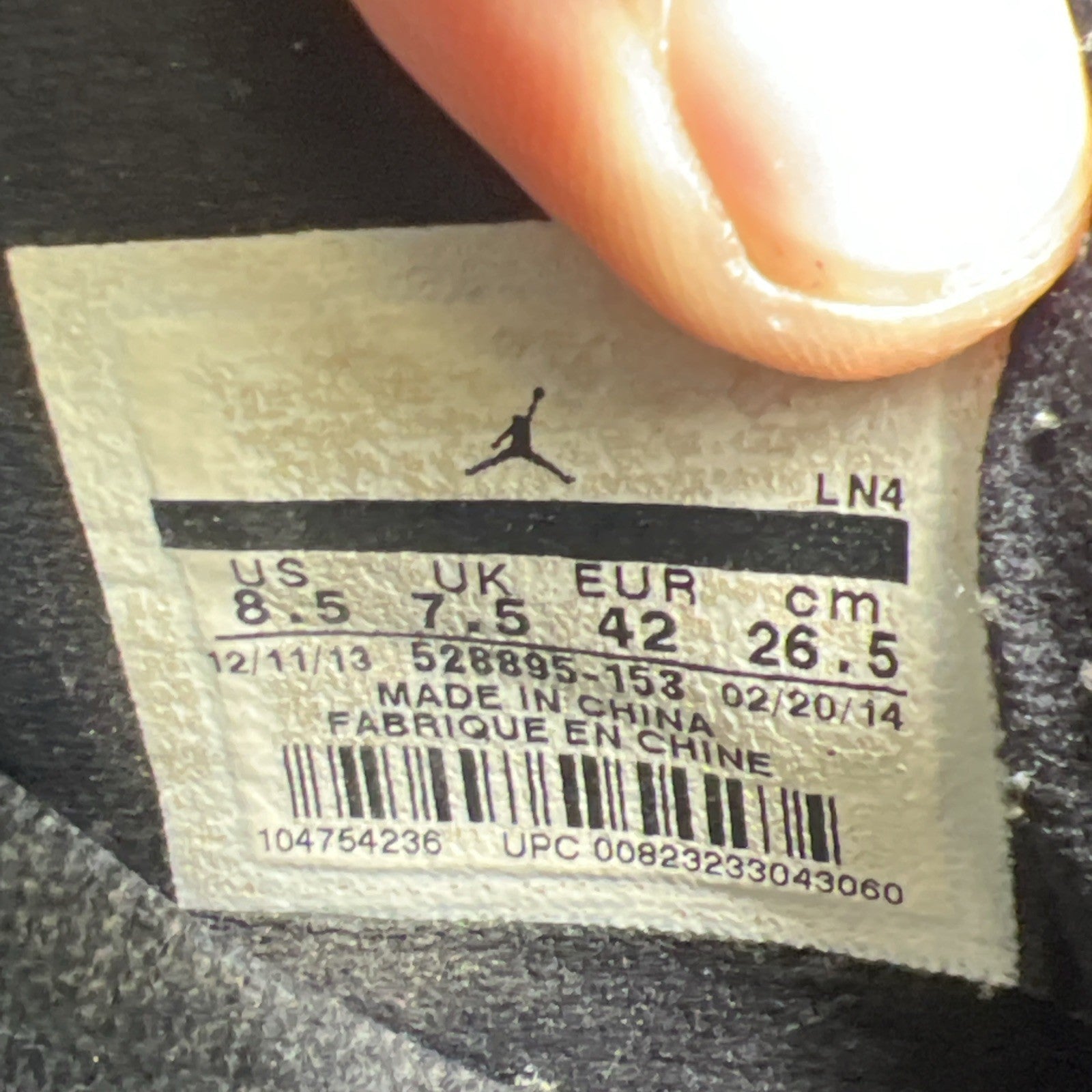 Size 8.5 - Air Jordan 11 Retro Low Concord (528895-153)