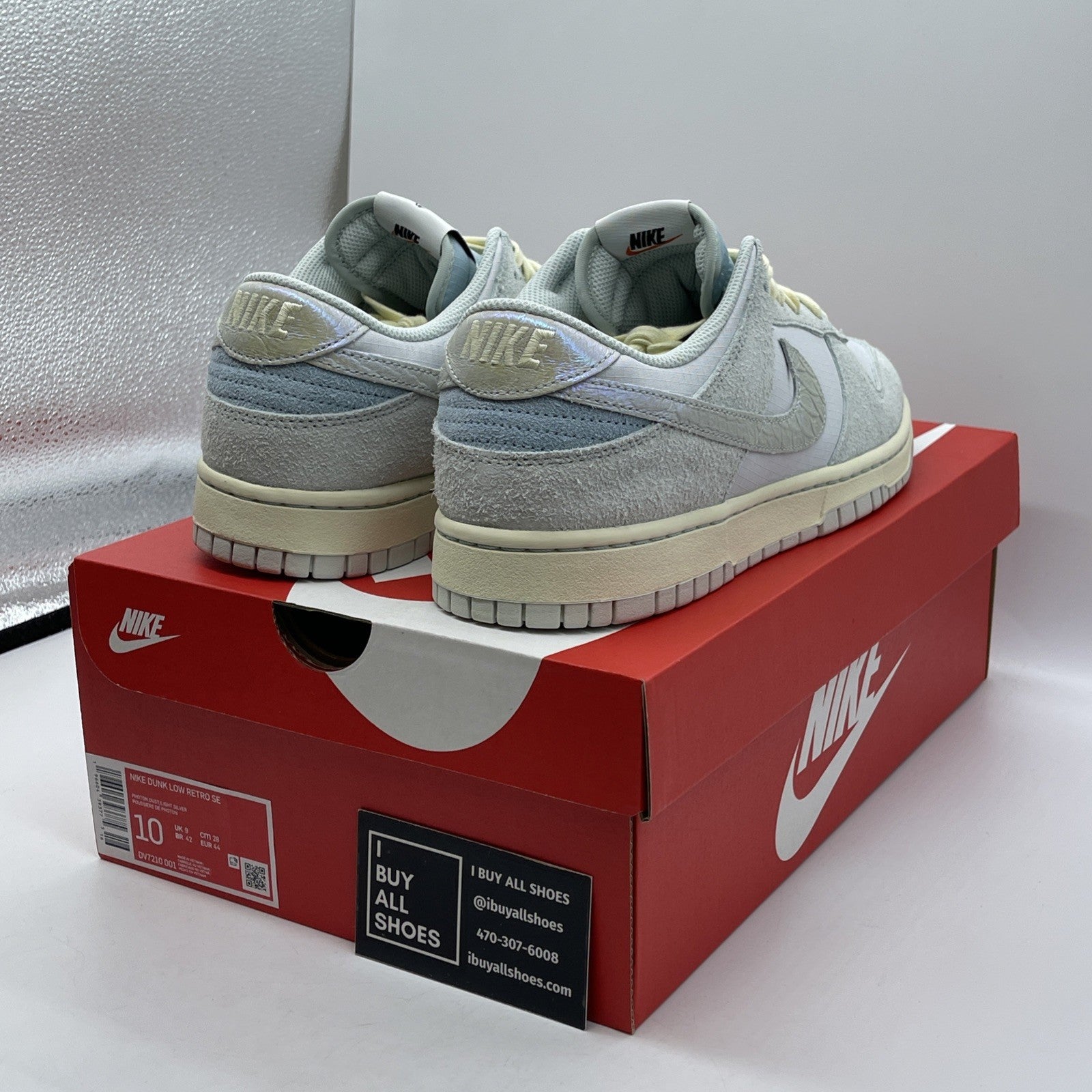 Size 10 - Nike Dunk SE Low Gone Fishing - Chinook Salmon Grey (DV7210-001)