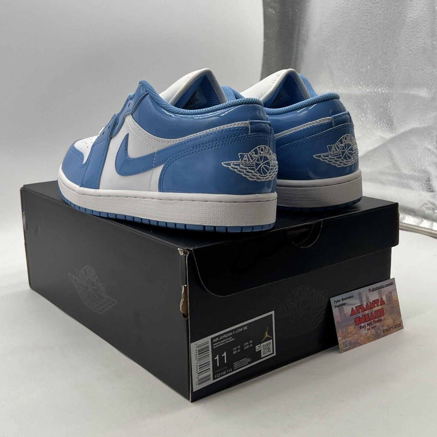 Size 11 - Air Jordan 1 SE Low Legend Blue (FZ2138-114)