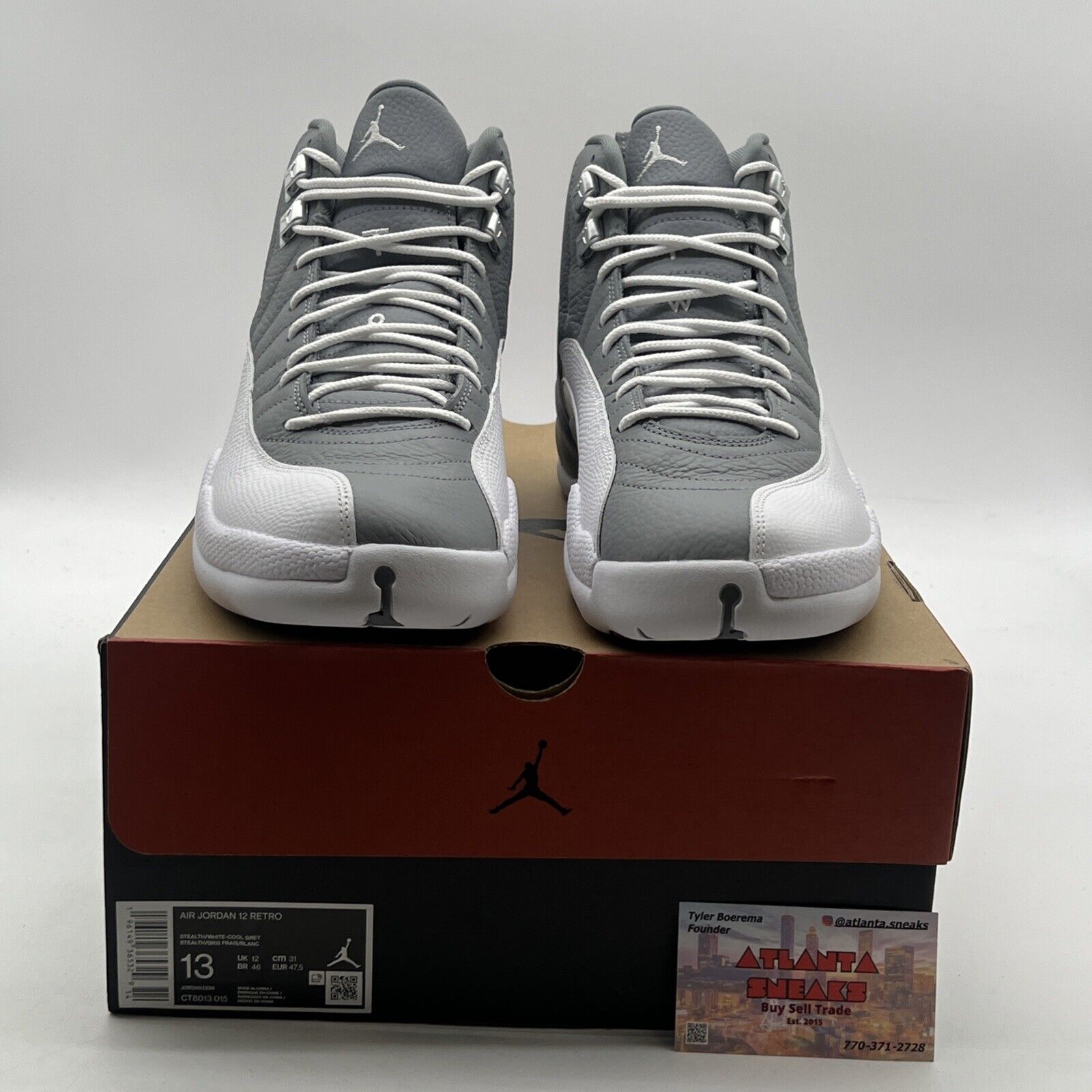 Size 13 - Air Jordan 12 Stealth 2022 (CT8013-015)