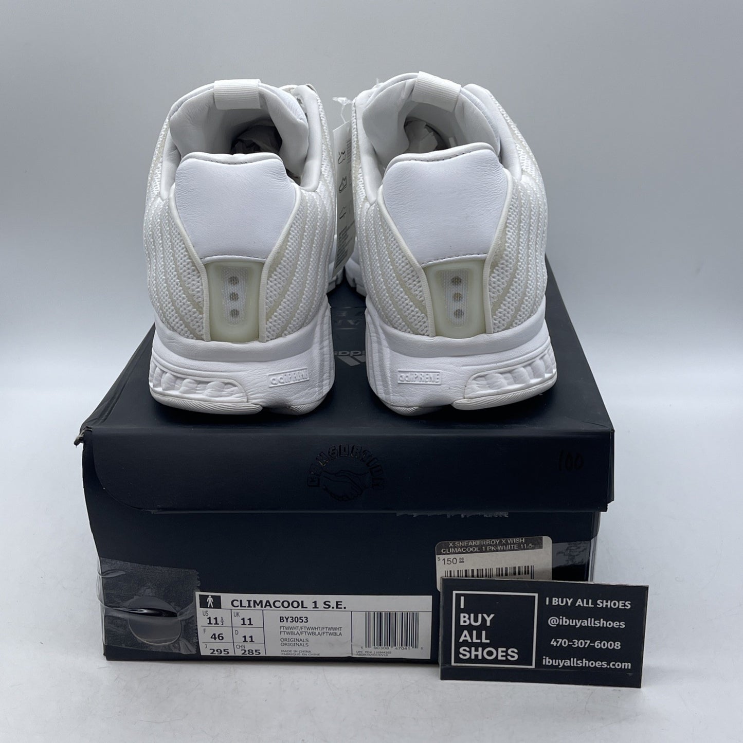 Size 11.5 - Sneakerboy x Wish x Adidas ClimaCool 1 Primeknit (BY3053)