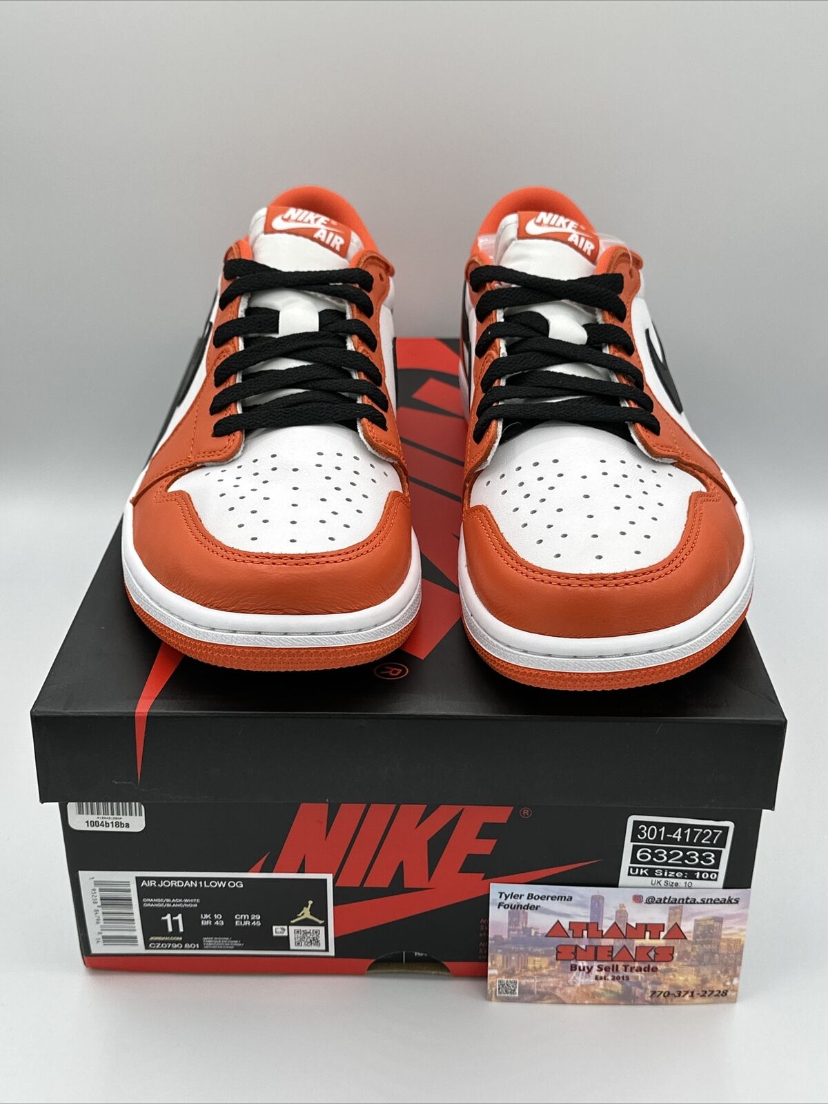 Size 11 - Jordan 1 Low OG Shattered Backboard Starfish