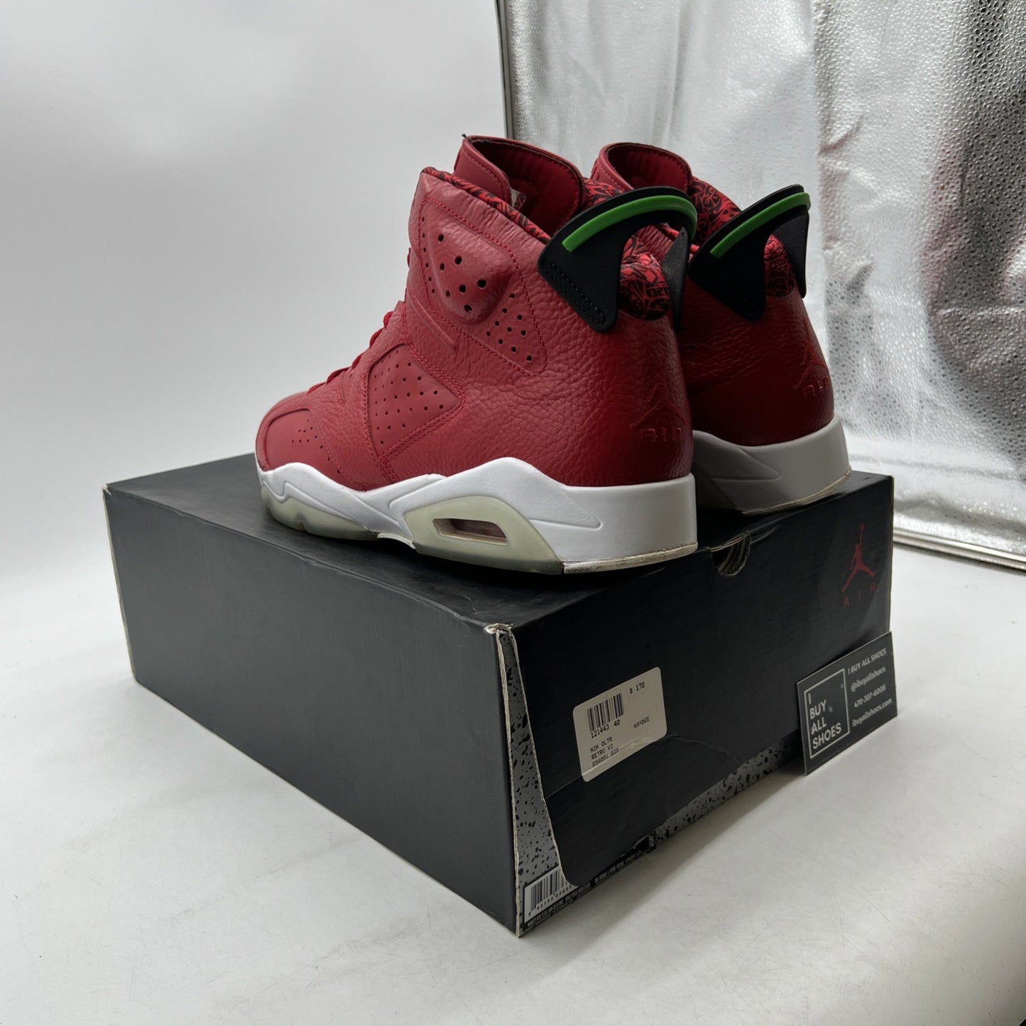 Size 14 - Air Jordan 6 Spizike History of Jordan (694091-625)