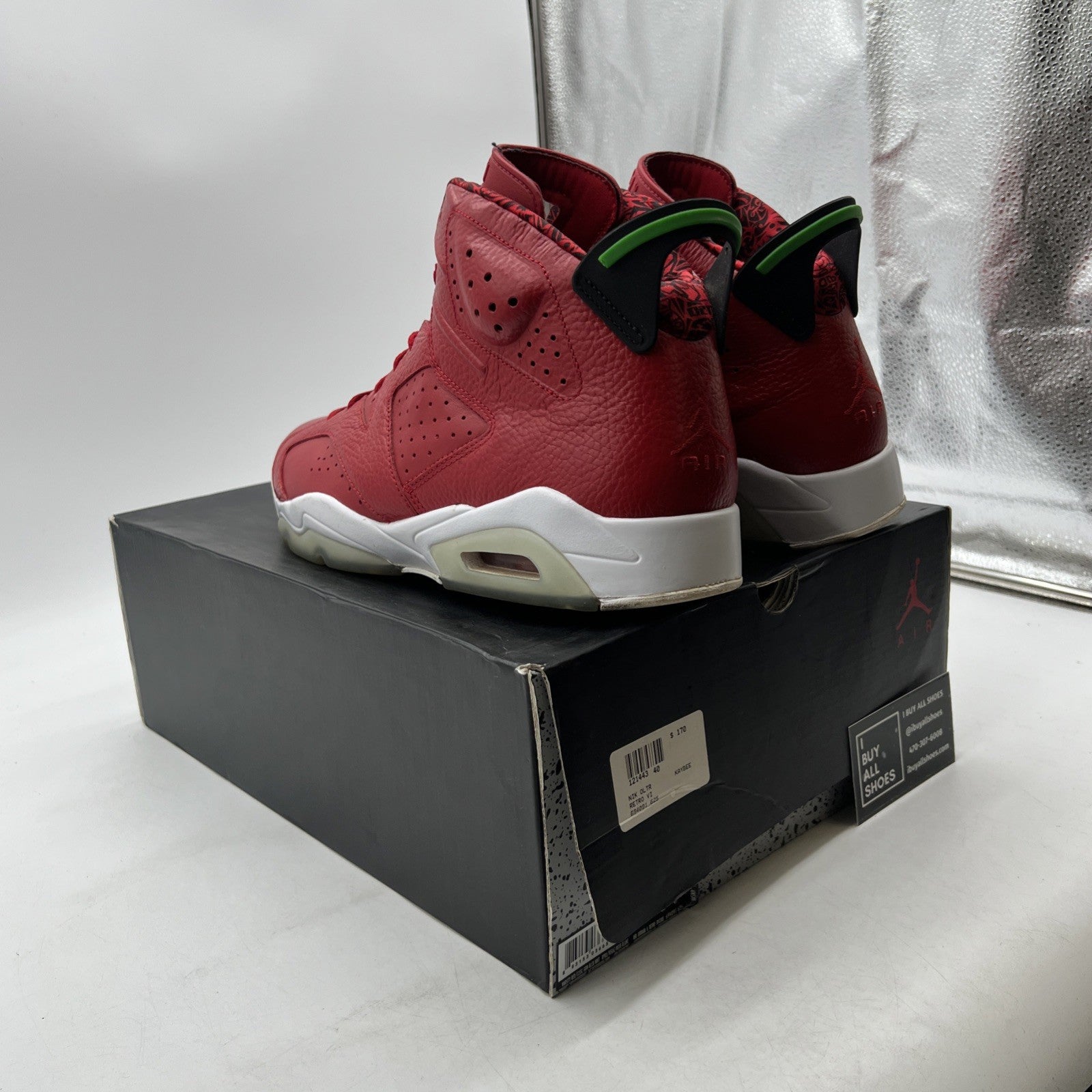Size 14 - Air Jordan 6 Spizike History of Jordan (694091-625)