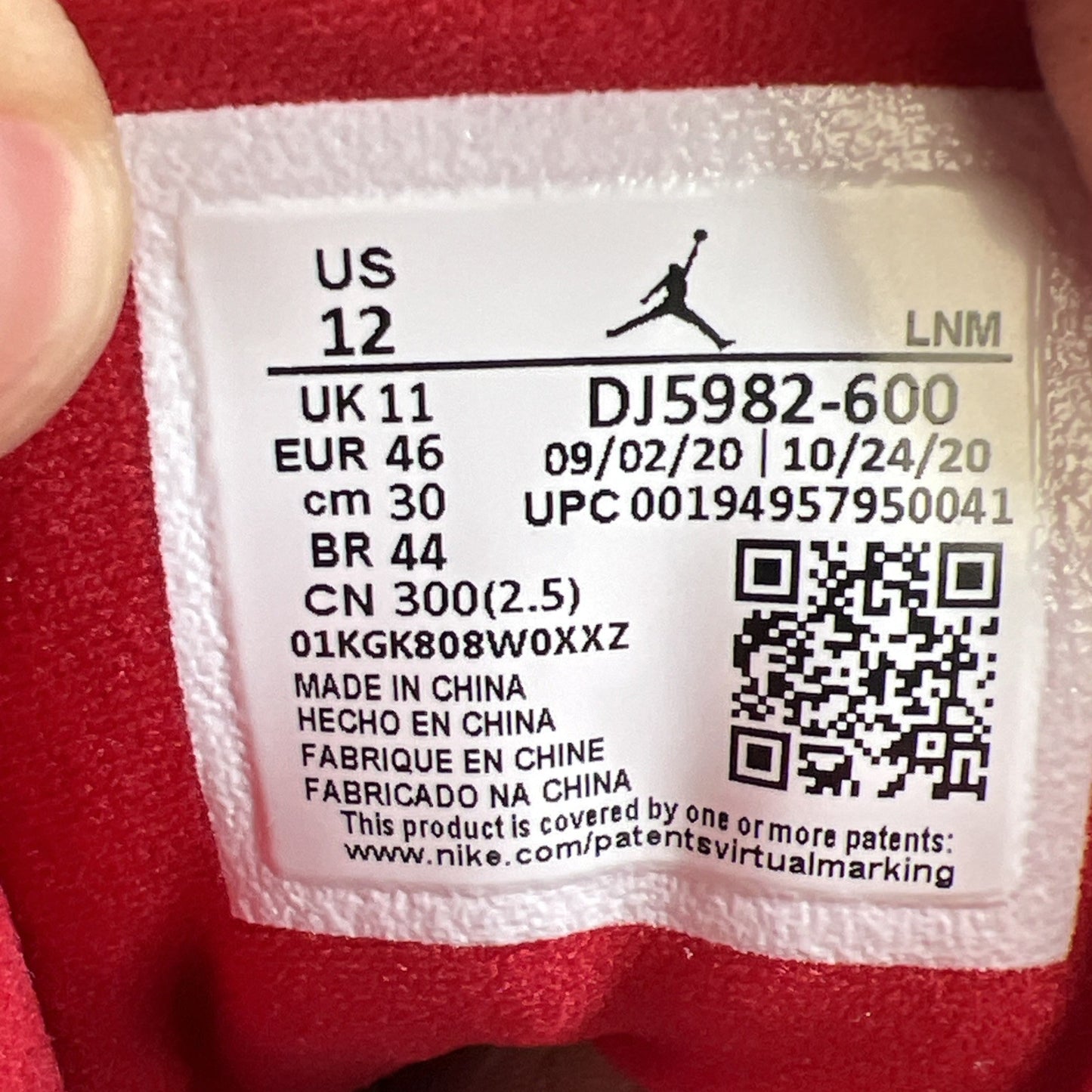 Size 12 - Air Jordan 13 Red/White - (DJ5982-600)