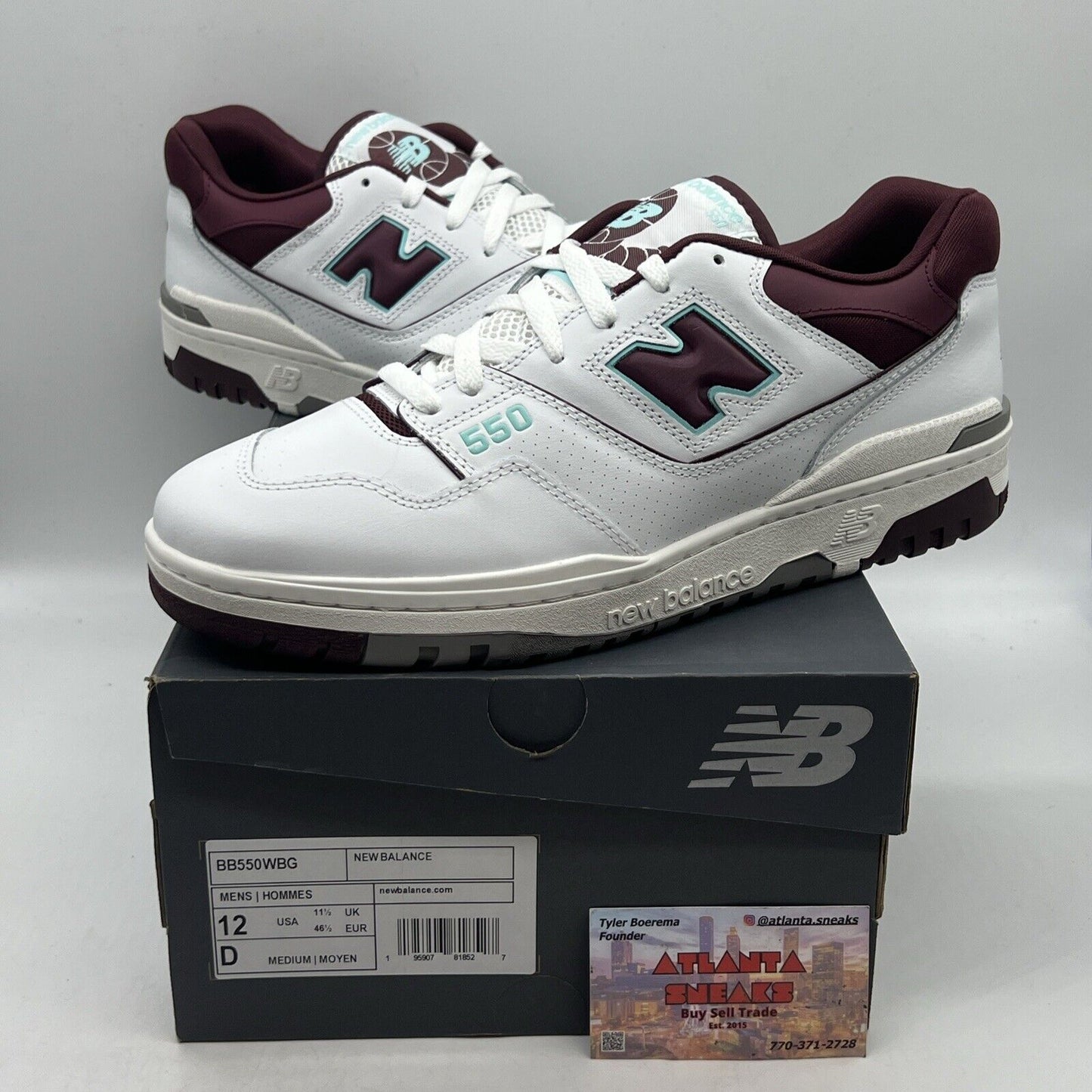 Size 12 - New Balance 550 Ivory 2022 Brand New Og All