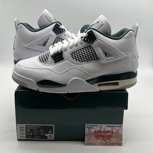 Size 10 - Air Jordan 4 Retro Oxidized Green (FQ8138-103)