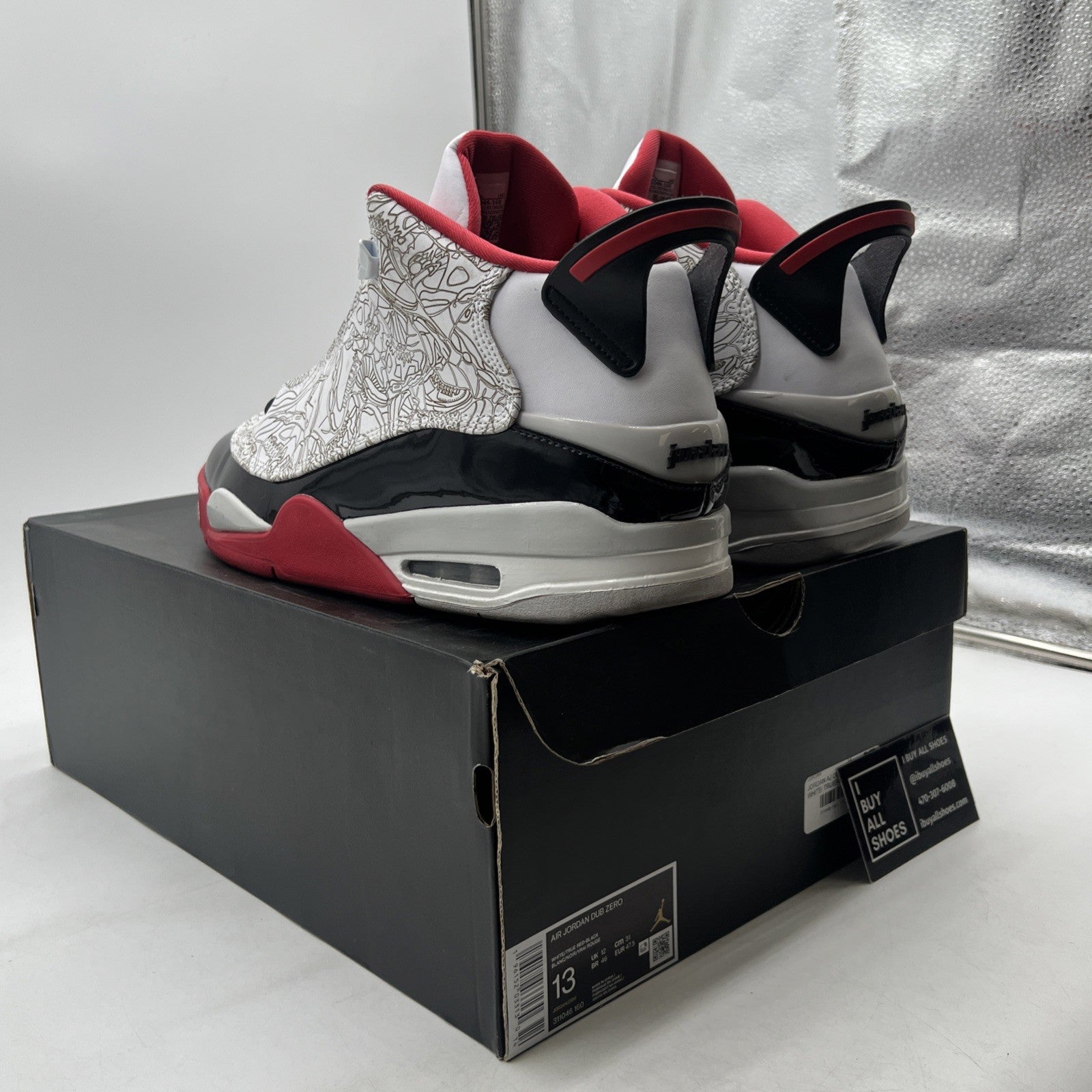 Size 13 - Jordan Dub Zero 2022 Varsity Red (311046-160)