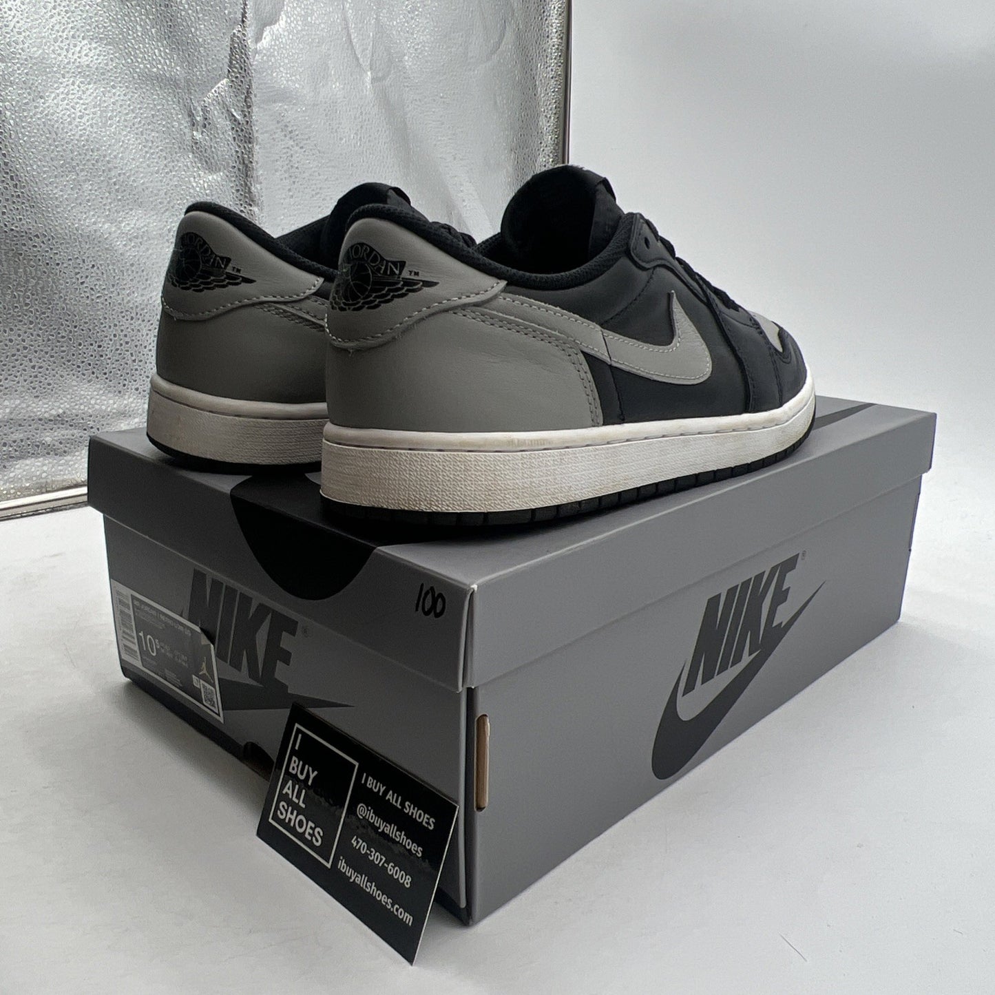 Size 10.5 - Air Jordan 1 Retro OG 2024 Low Shadow (CZ0790-003)