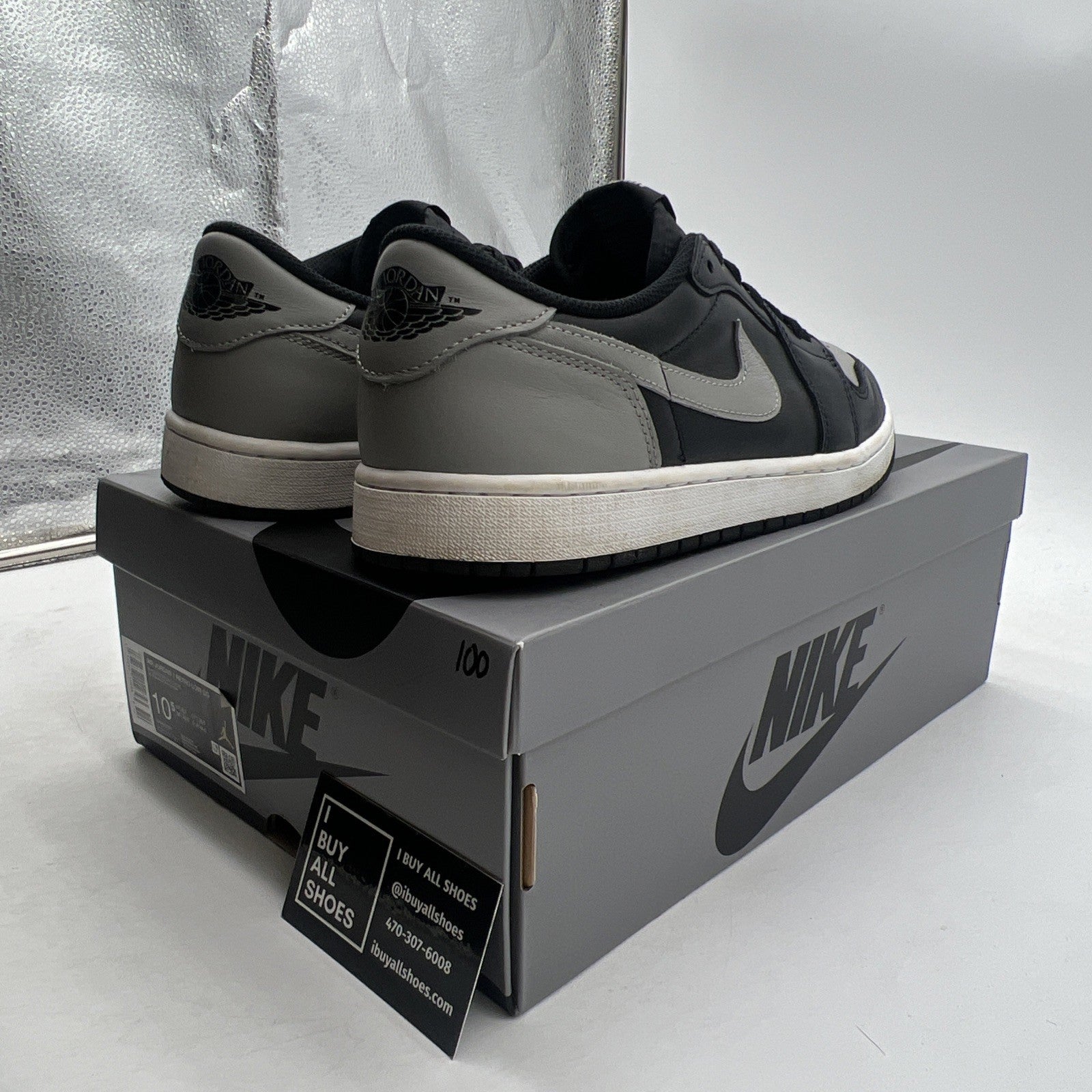 Size 10.5 - Air Jordan 1 Retro OG 2024 Low Shadow (CZ0790-003)