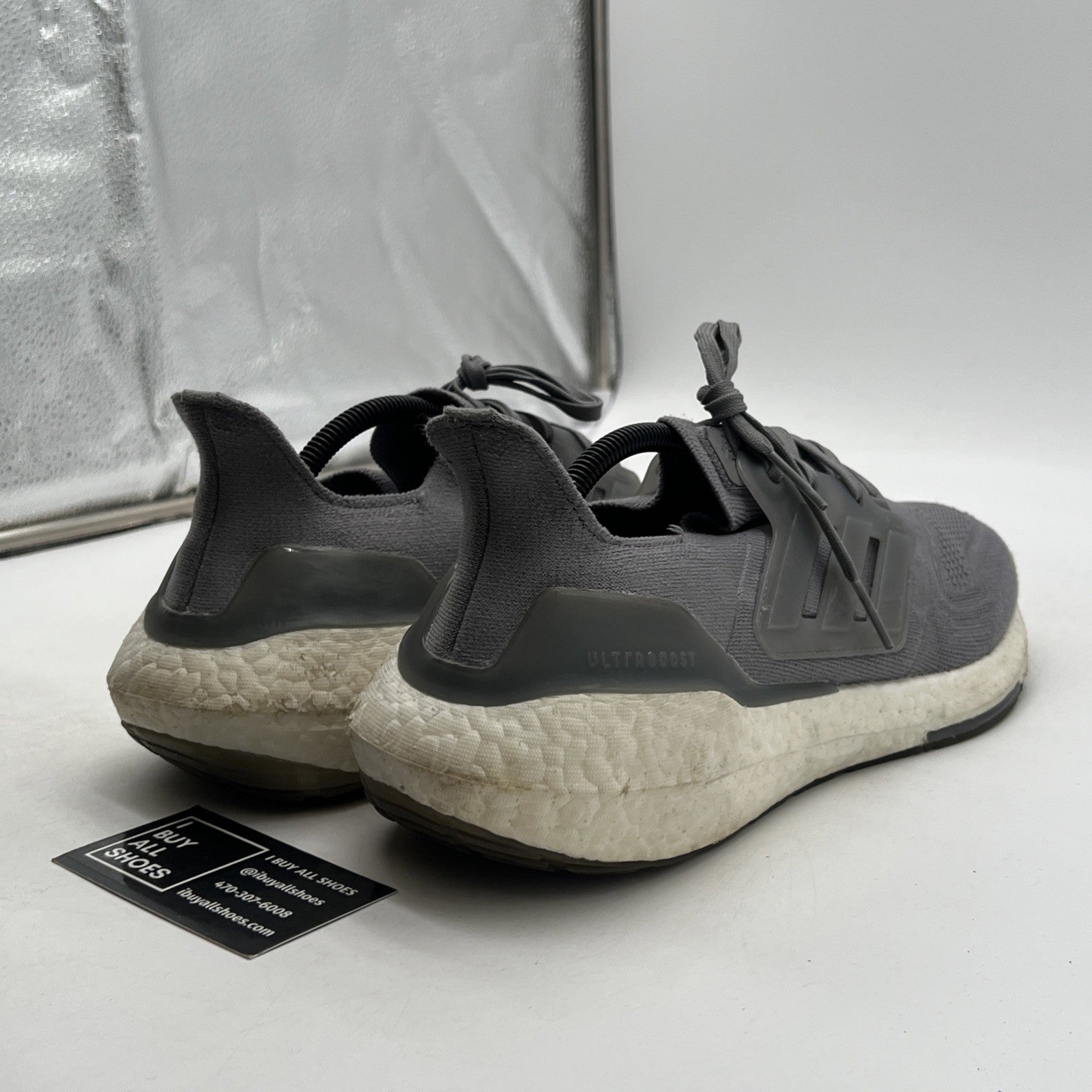 Size 10.5 - adidas UltraBoost 22 Grey Three (GX5460)