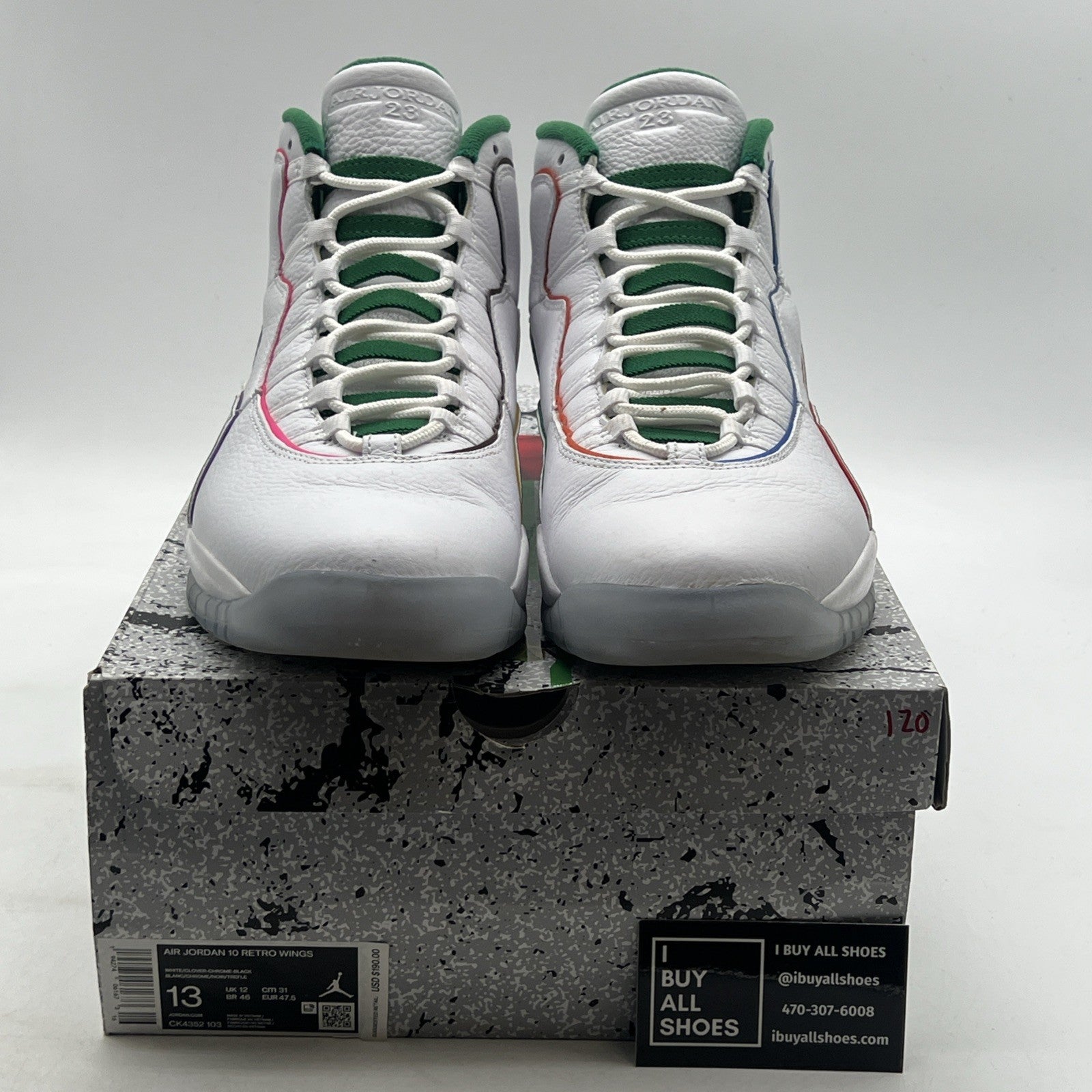 Size 13 - Air Jordan 10 Retro Wings (CK4352-103)