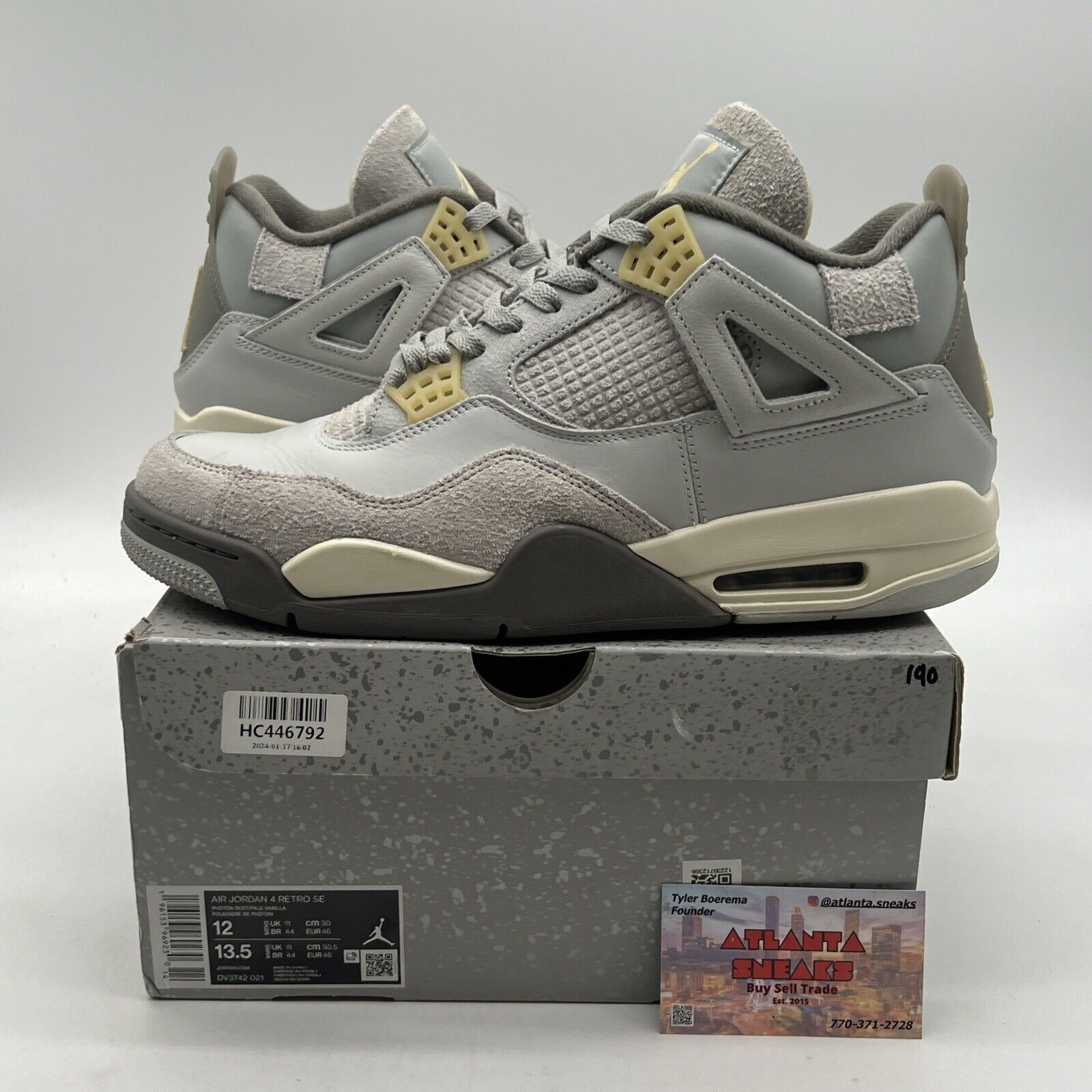 Size 12 - Jordan 4 Retro SE Low Craft (DV3742-021)