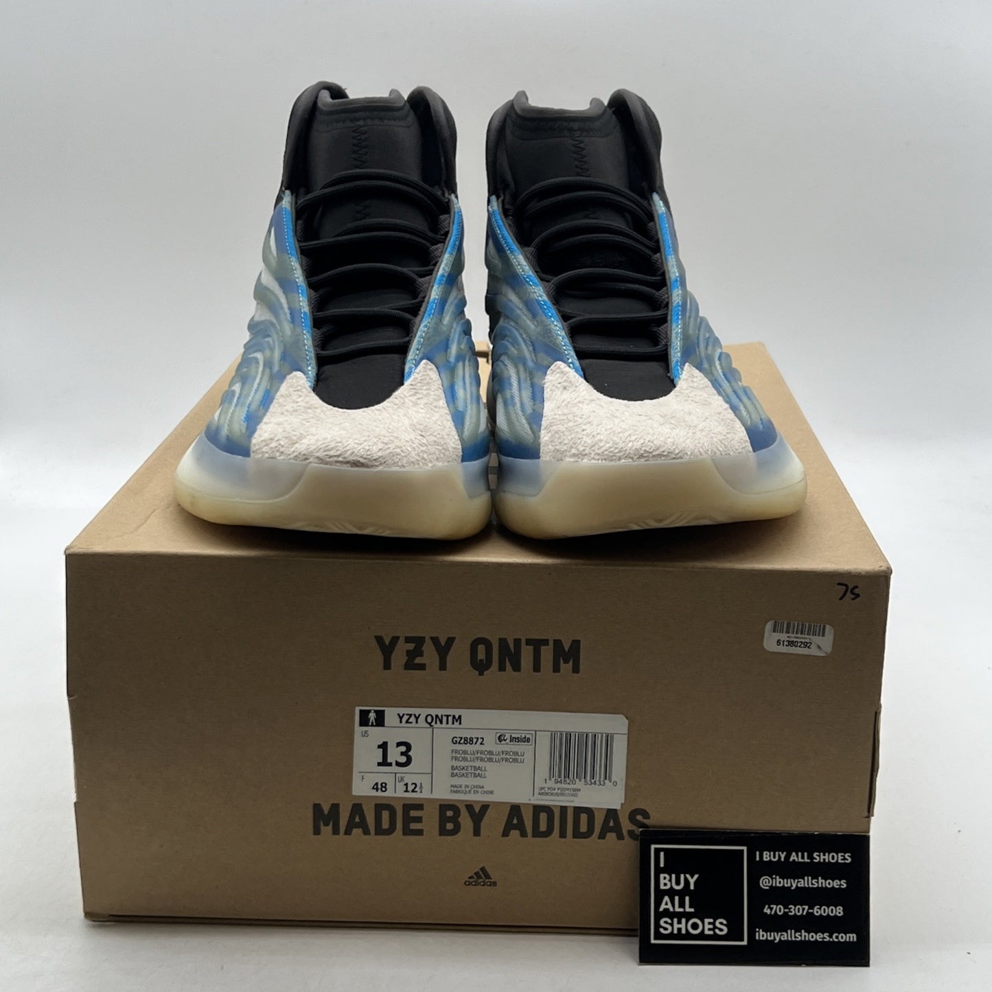 Size 13 - Adidas Yeezy Quantum Frozen Blue (GZ8872)