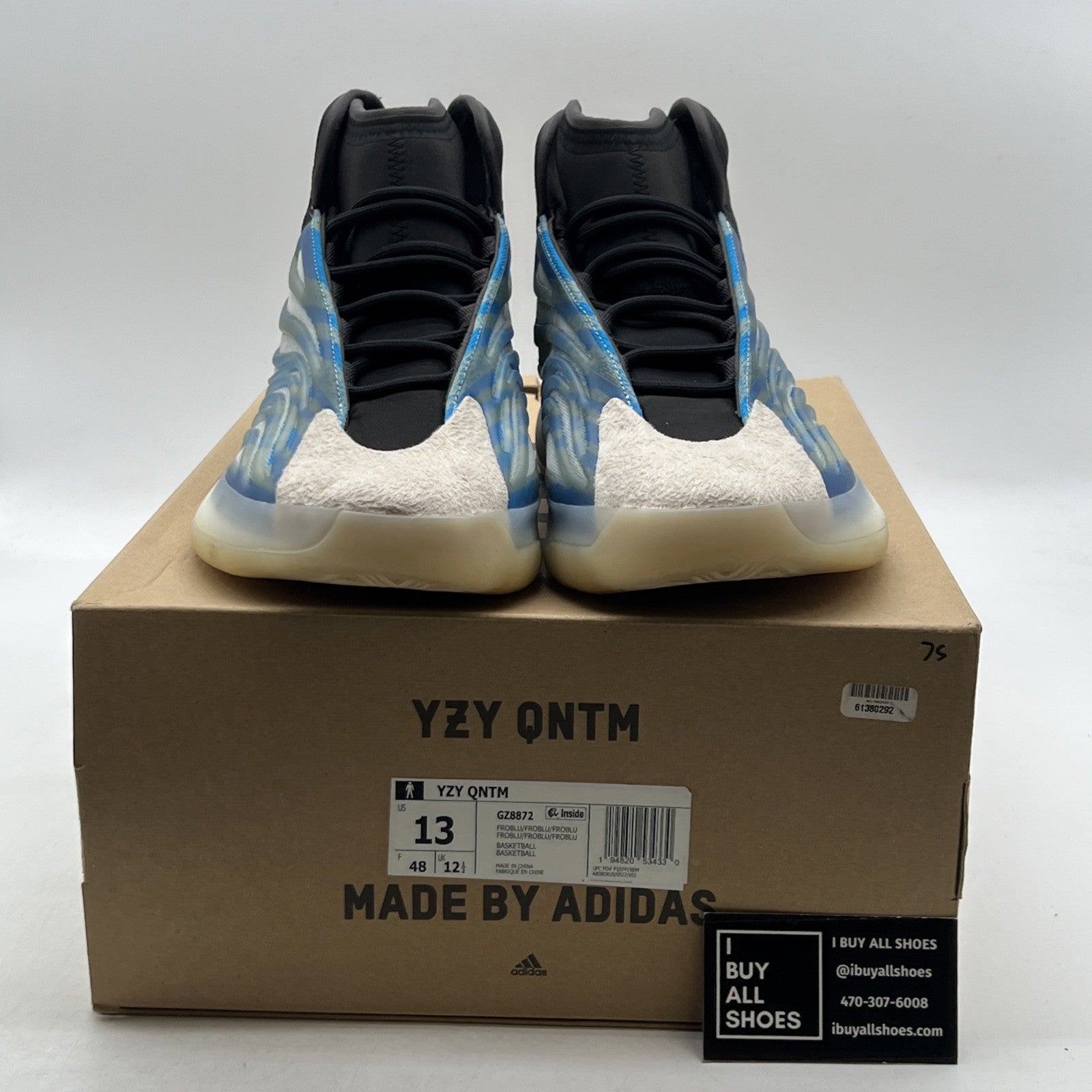 Size 13 - Adidas Yeezy Quantum Frozen Blue (GZ8872)