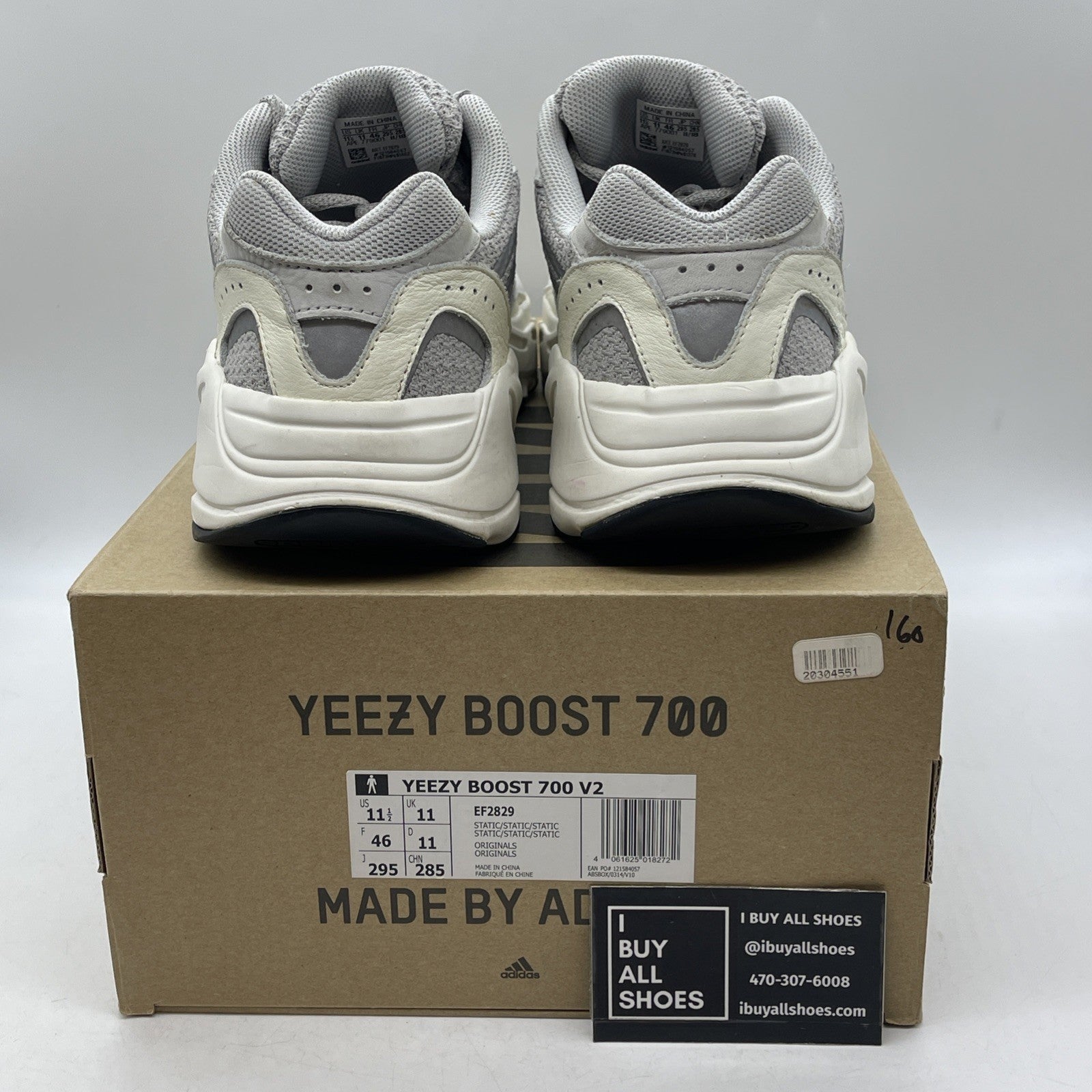 Size 11.5 - adidas Yeezy Boost 700 V2 Low Static (EF2829)