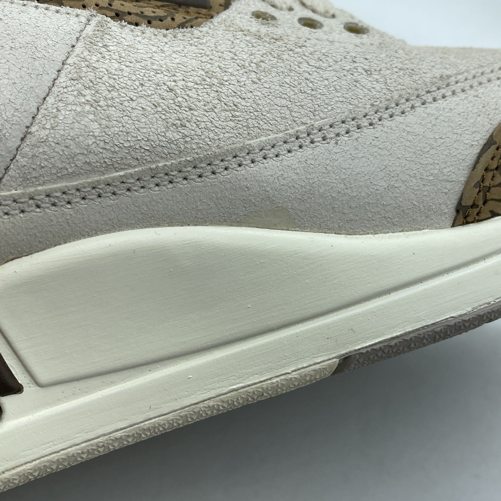 Size 11.5 - Jordan 3 Retro Low Palomino Brown Suede Leather (CT8532-102)