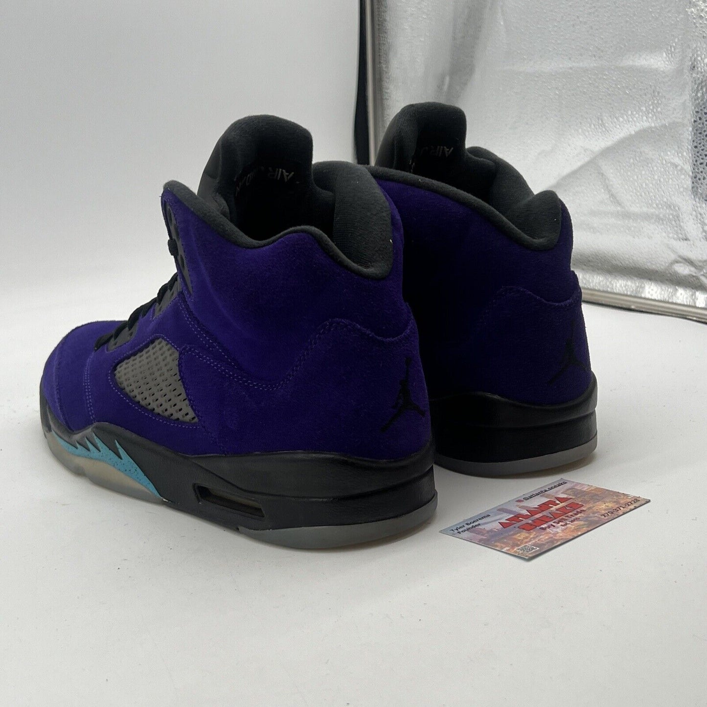 Size 11.5 - Air Jordan 5 Retro Alternate Grape 2020 (136027-500)