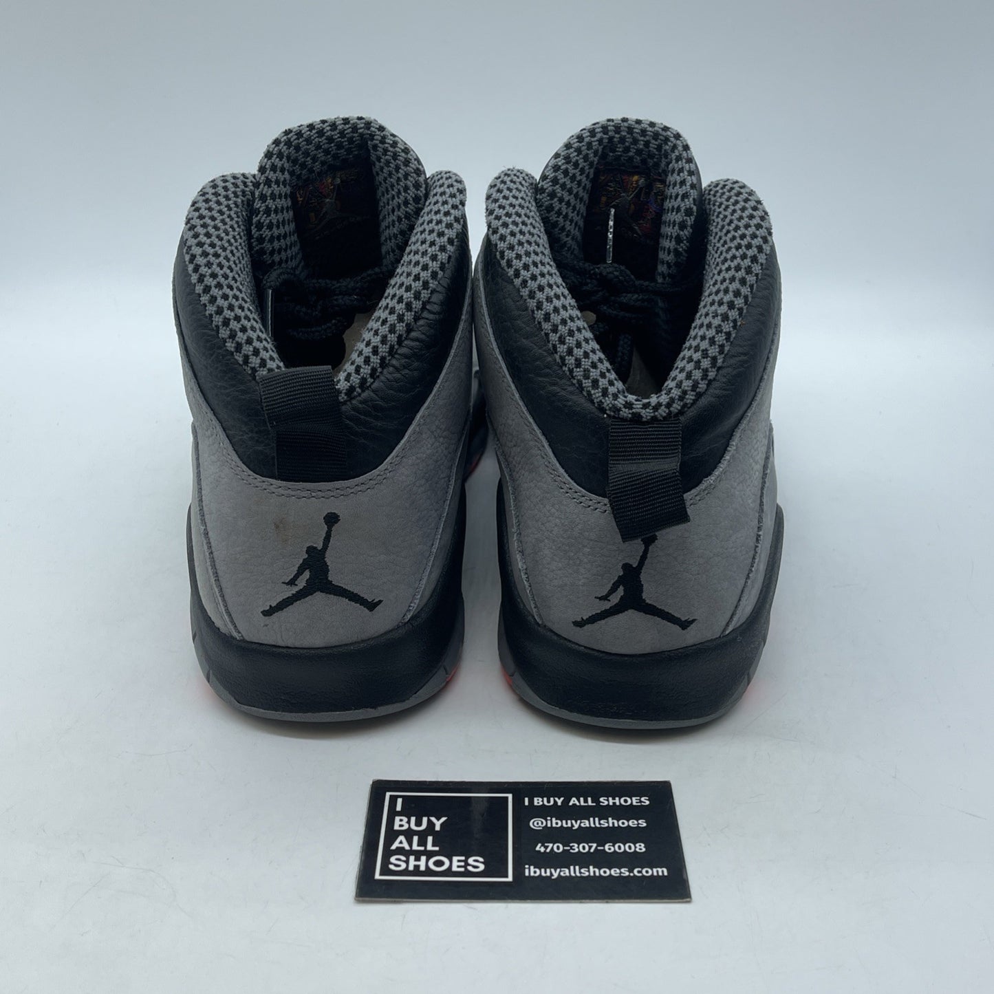 Size 10.5 - Air Jordan 10 Retro Cool Grey Black Suede Leather (310805-023)