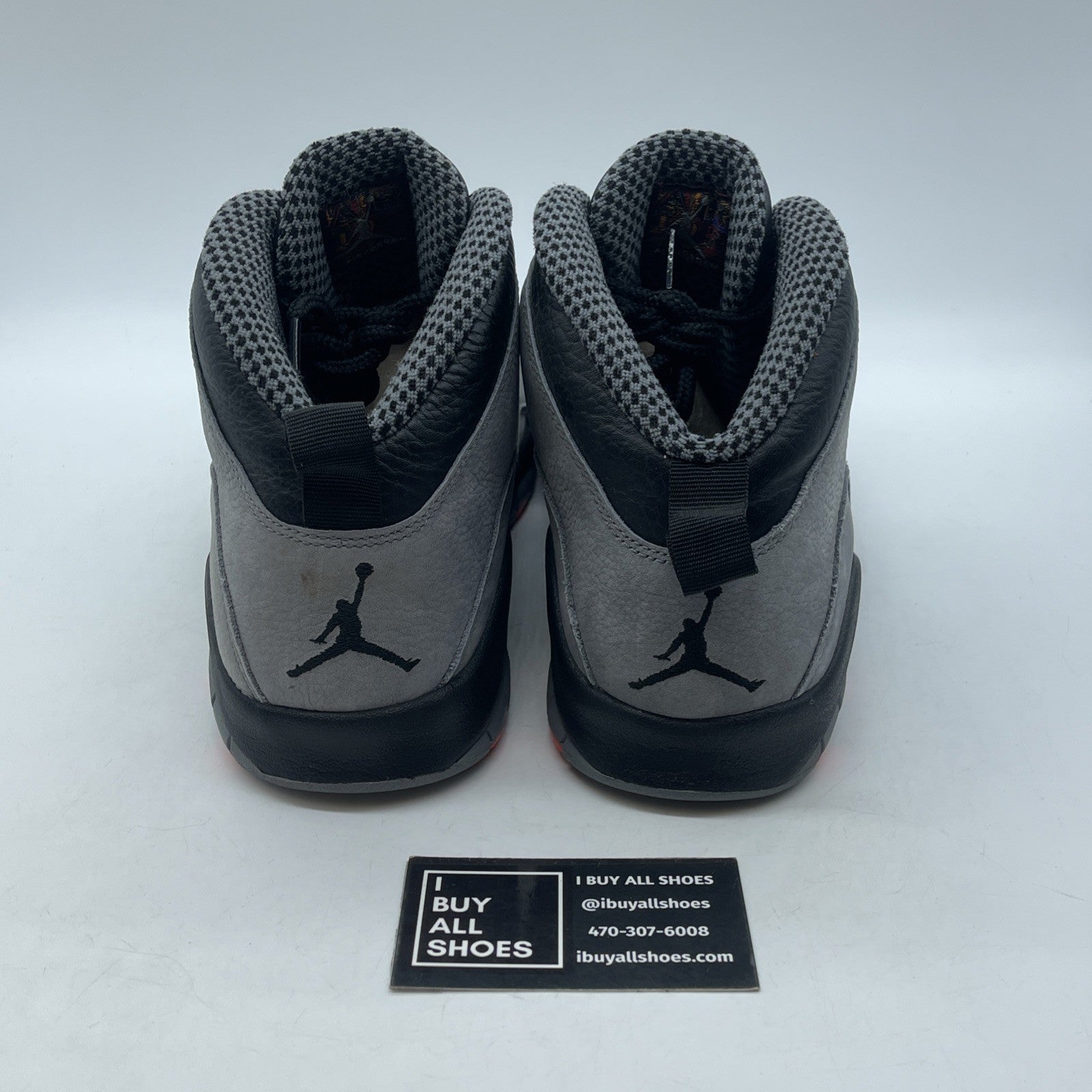 Size 10.5 - Air Jordan 10 Retro Cool Grey Black Suede Leather (310805-023)