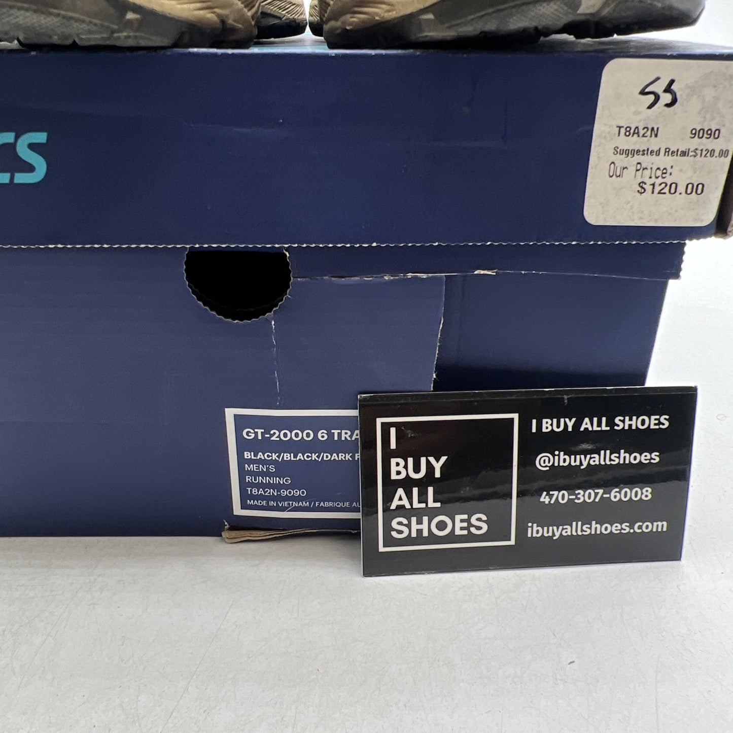 Size 11.5 - Asics GT 2000 6 Dark Forest (T8A2N-9090)